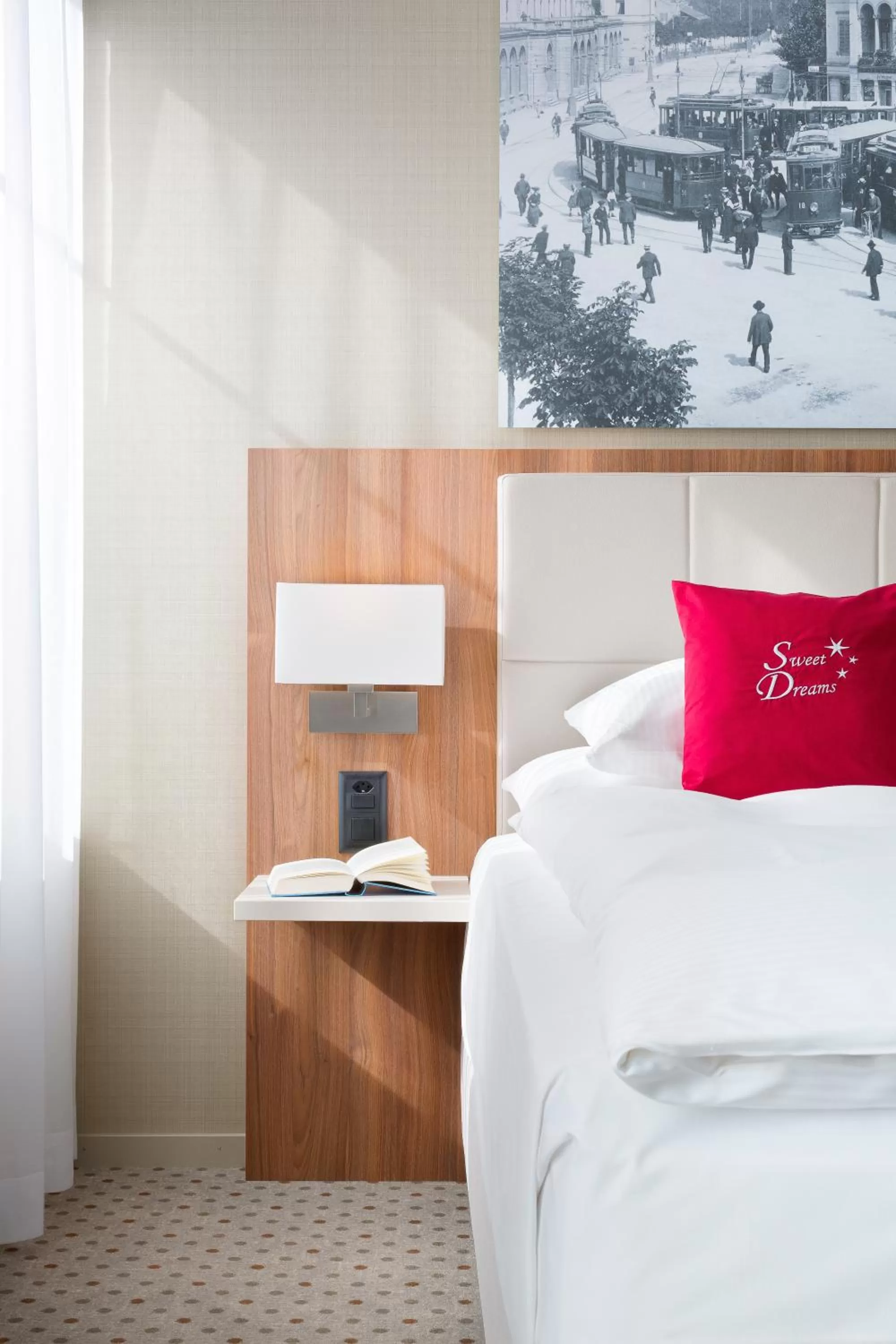 Single Room with Garden View in Hotel Wartmann am Bahnhof