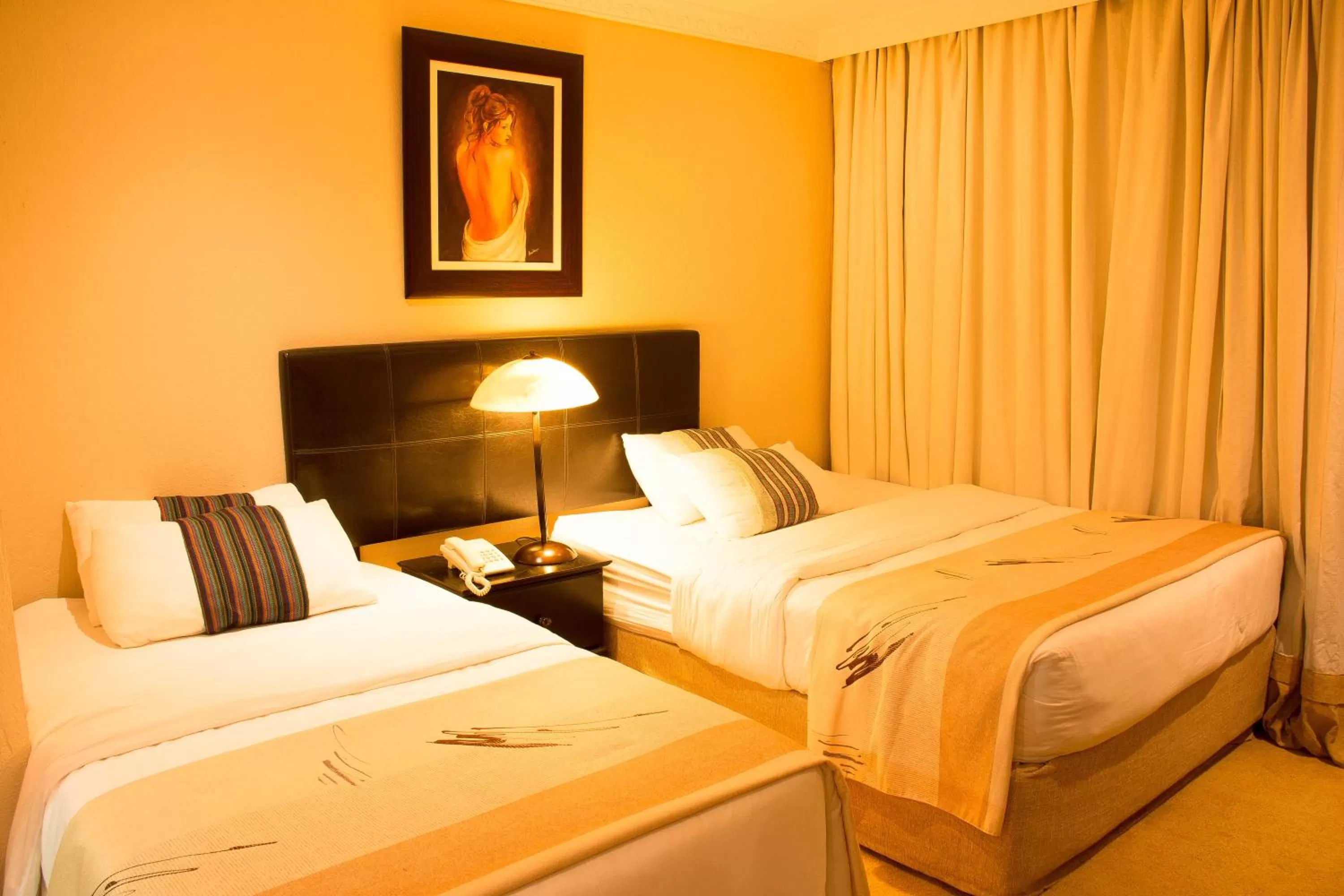 Deluxe Twin Room in Zawadi House Lodge