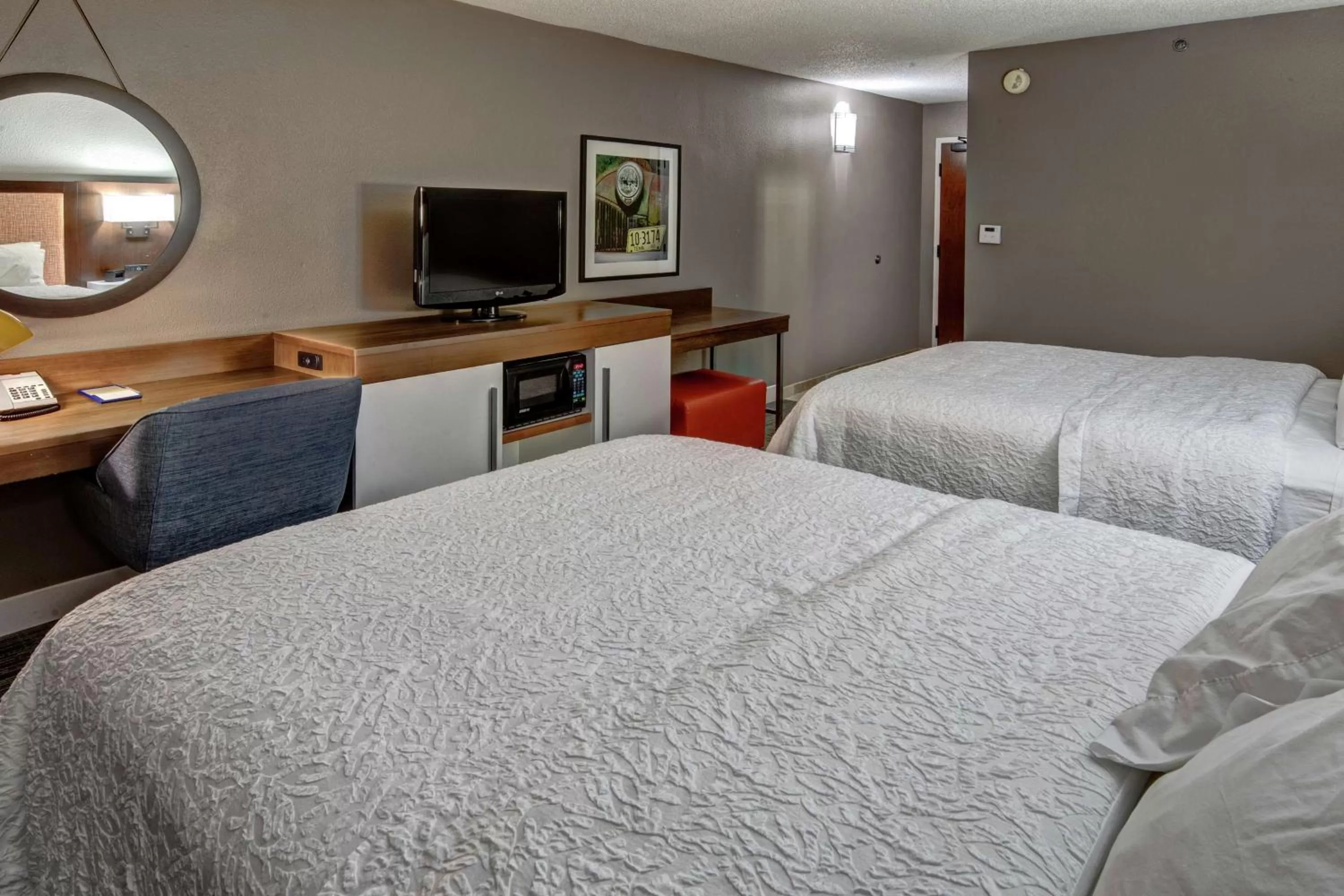 Queen Room with Two Queen Beds - Non-Smoking in Hampton Inn Tullahoma