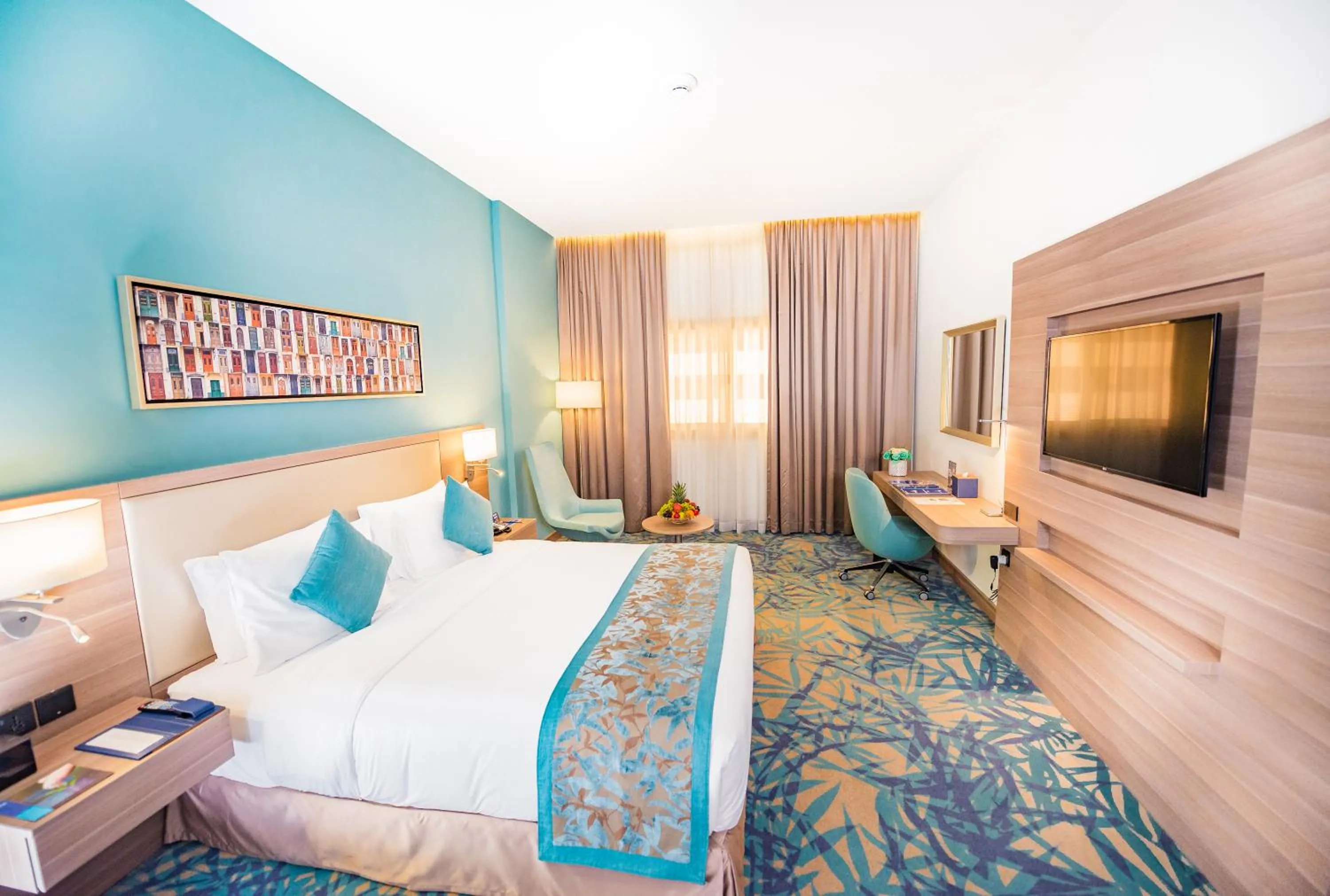 Deluxe King Non Smoking Room in MENA Plaza Hotel Albarsha At The Mall