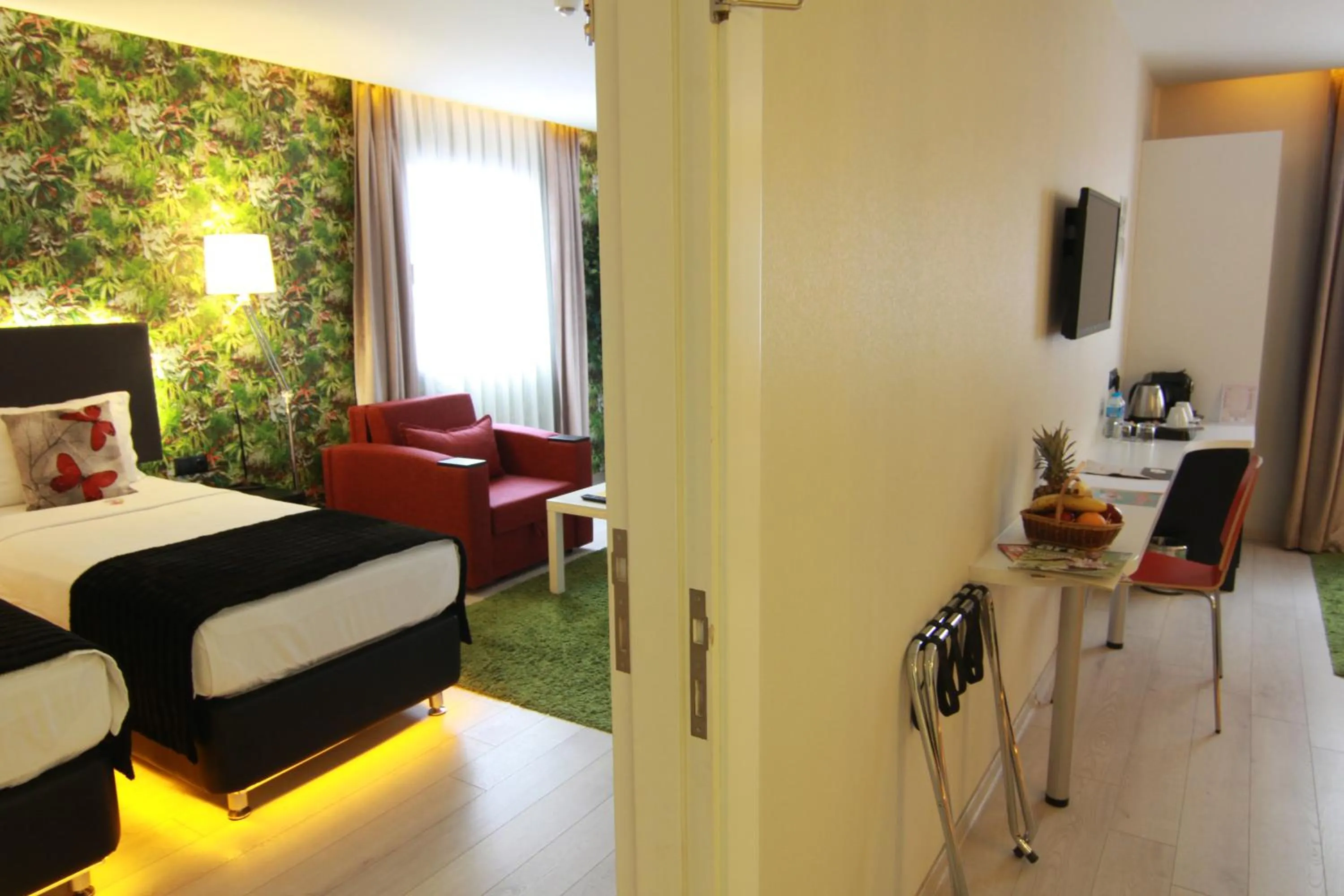 Two Connecting Double Rooms in Tempo Fair Suites