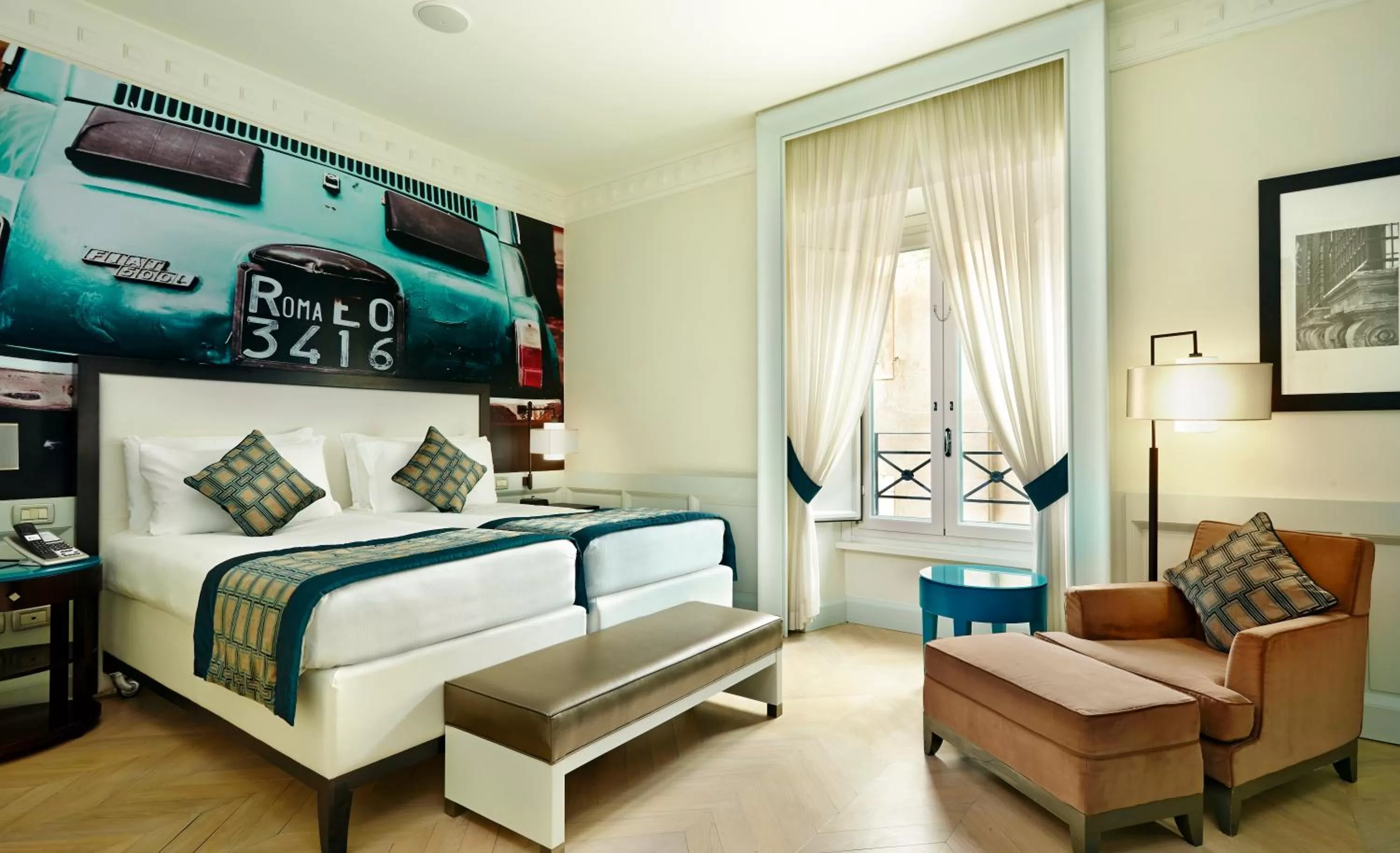 Premium Twin Room in Hotel Indigo Rome - St. George by IHG