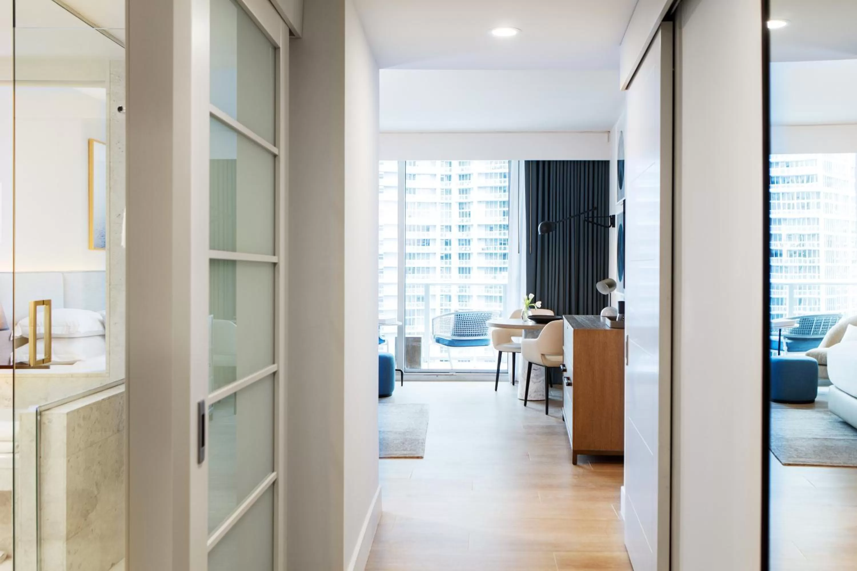 King Room with Mobility Accessible Roll-In Shower - Non-Smoking in Kimpton EPIC Hotel by IHG