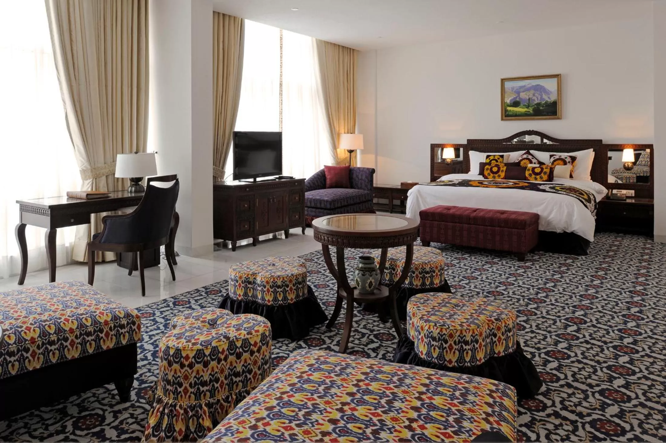 Presidential Suite in Dushanbe Serena Hotel