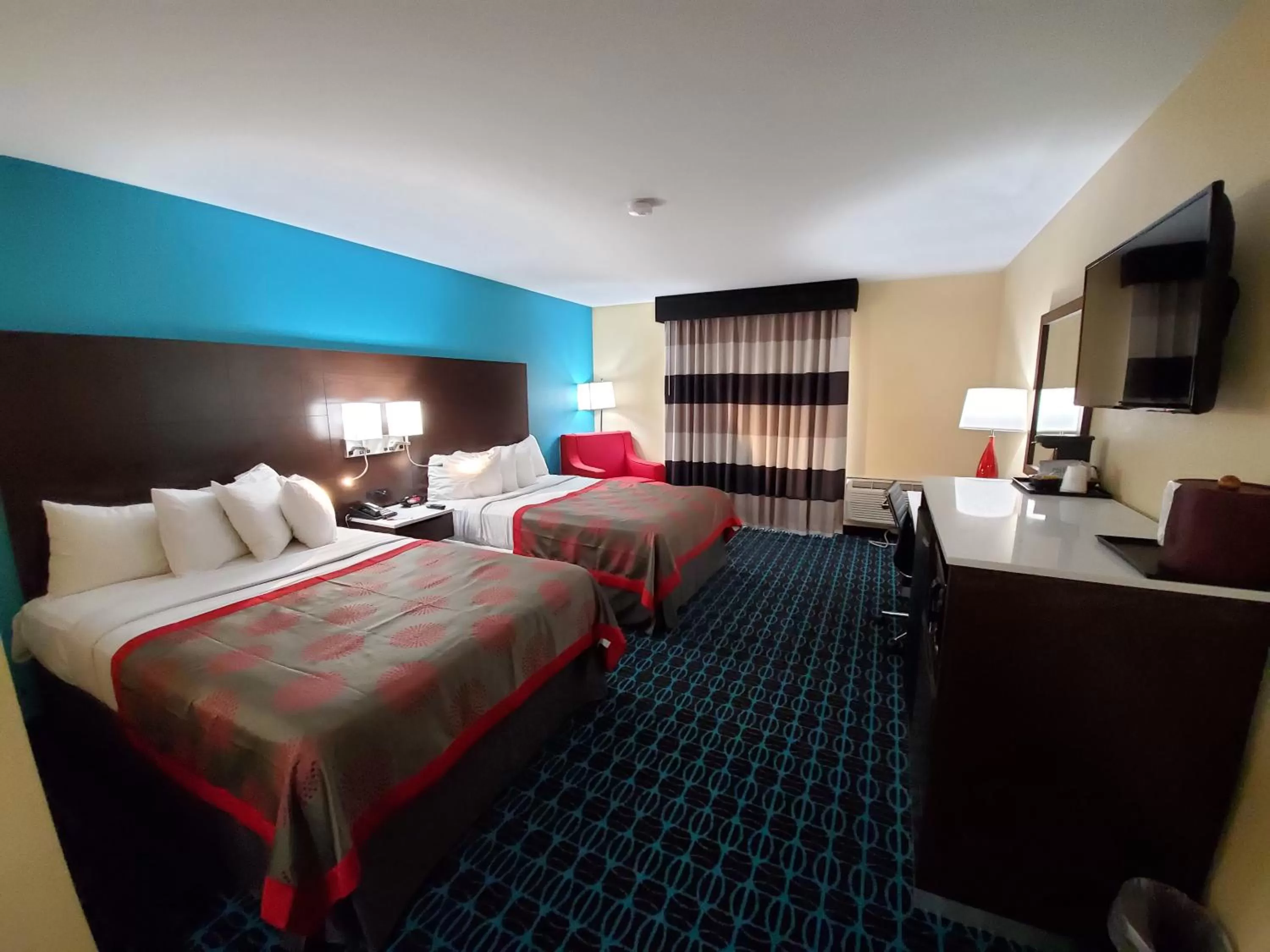 Standard 2 Double Beds Non-Smoking Room in Ramada by Wyndham Groton Mystic