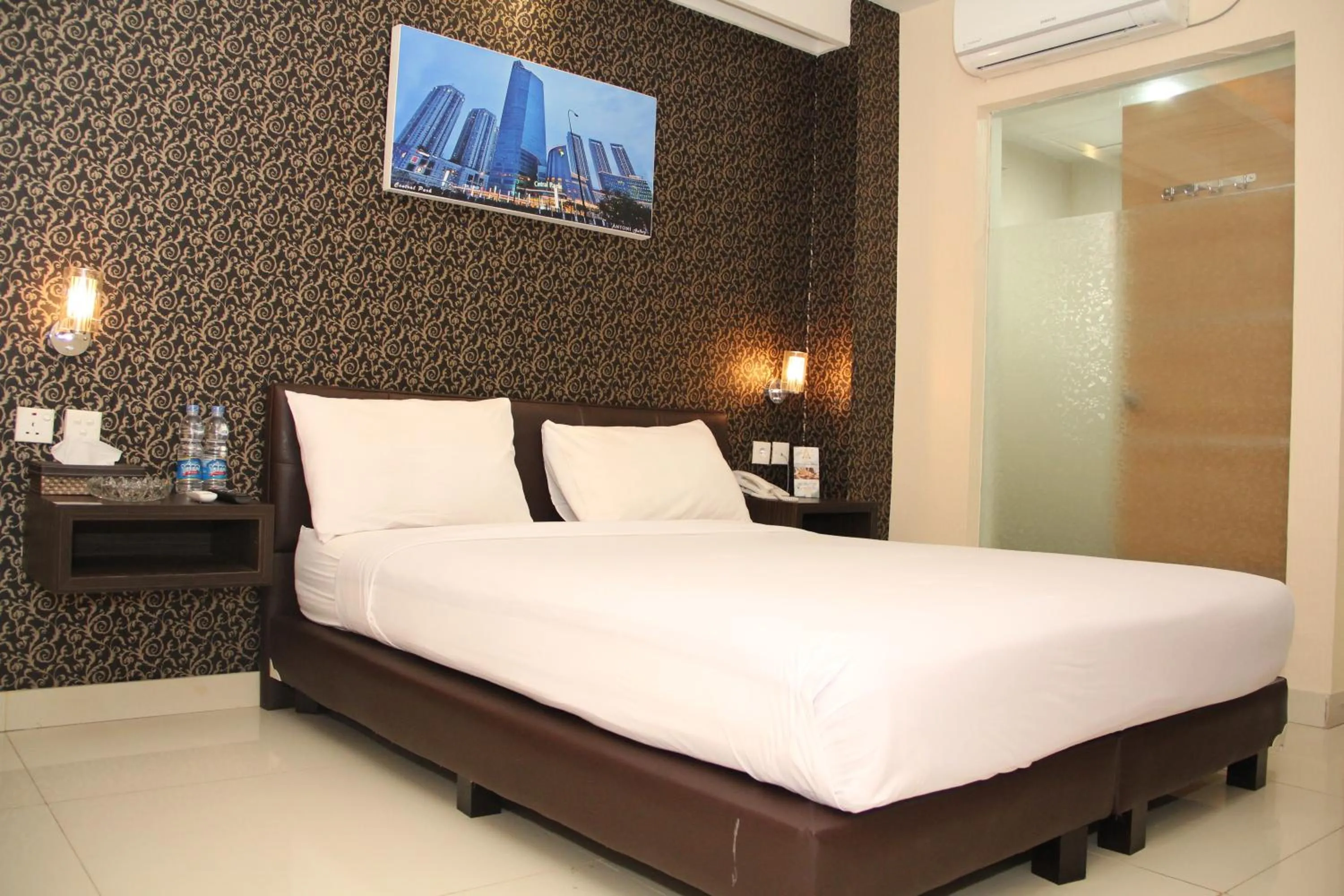 Bed in Antoni Hotel