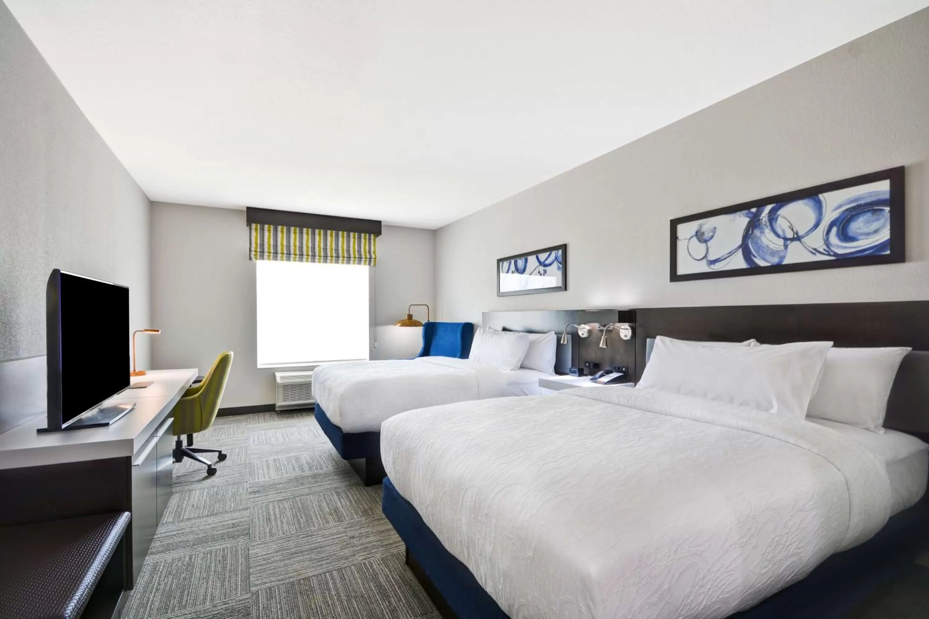 Queen Room with Two Queen Beds in Hilton Garden Inn Tulsa-Broken Arrow, OK
