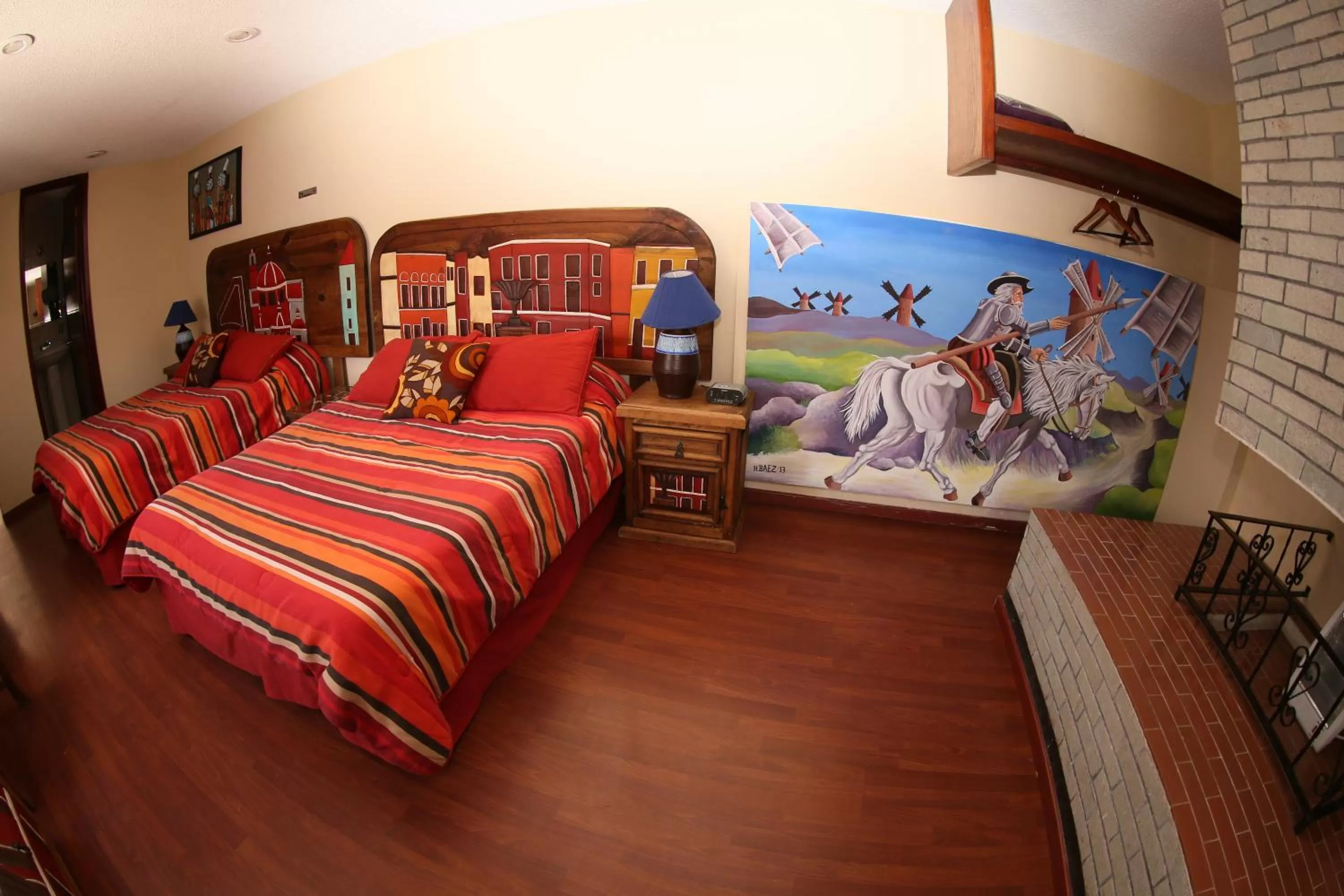 Standard Double Room with Two Double Beds in Hotel Chocolate Tradicional