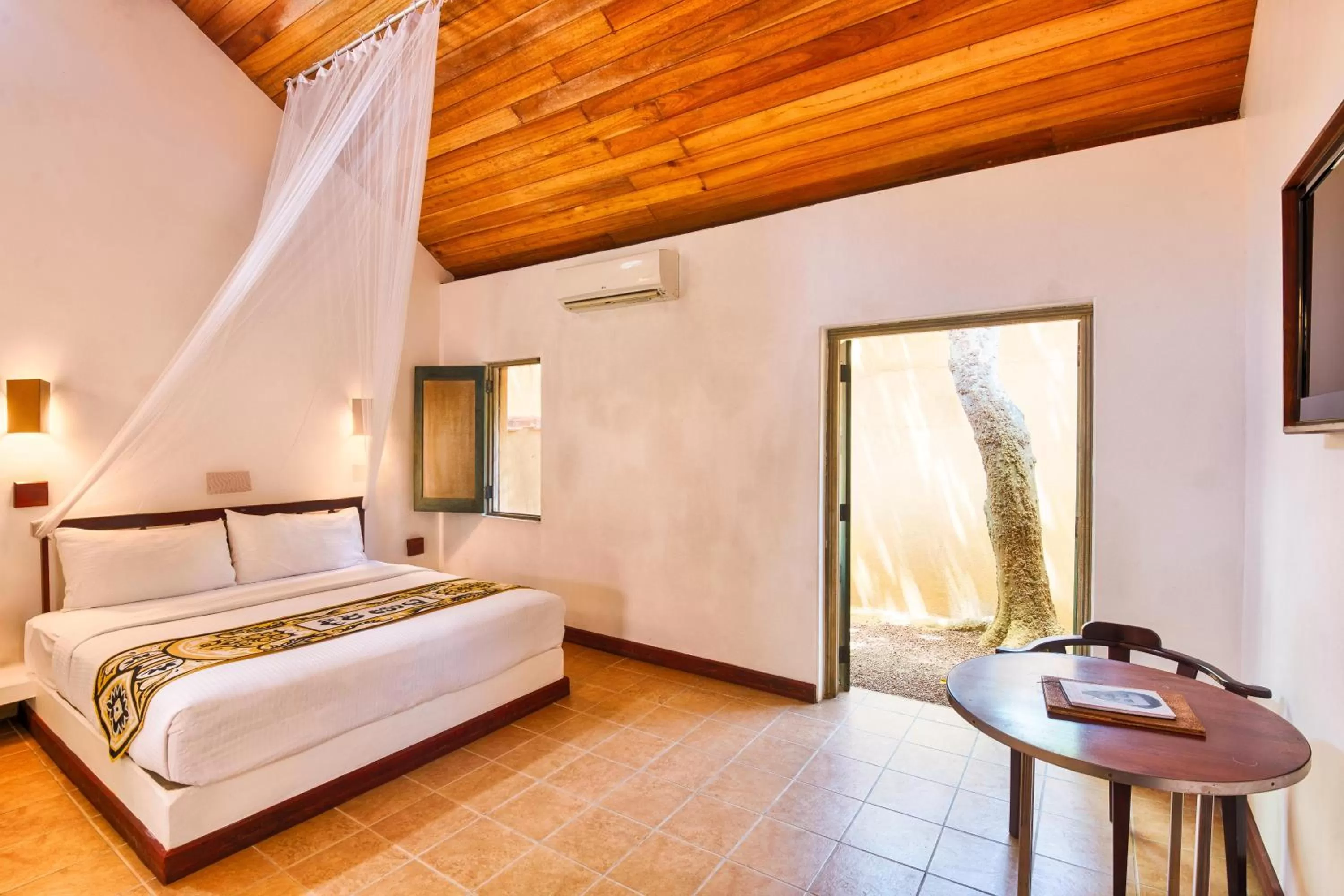 Queen Pavilion with treatments - single occupancy in Jetwing Ayurveda Pavilions