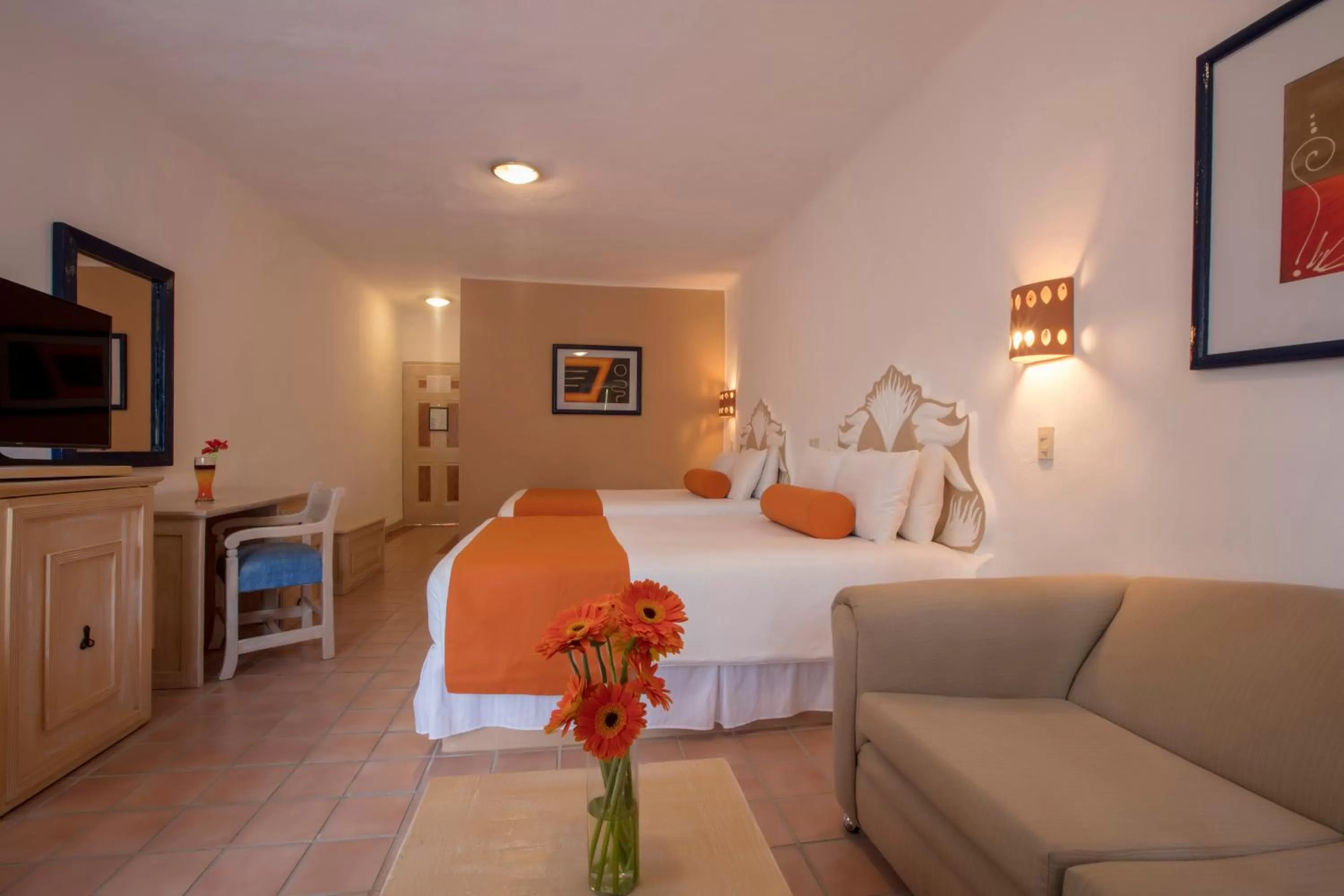 Standard Twin Room in Flamingo Vallarta Hotel & Marina