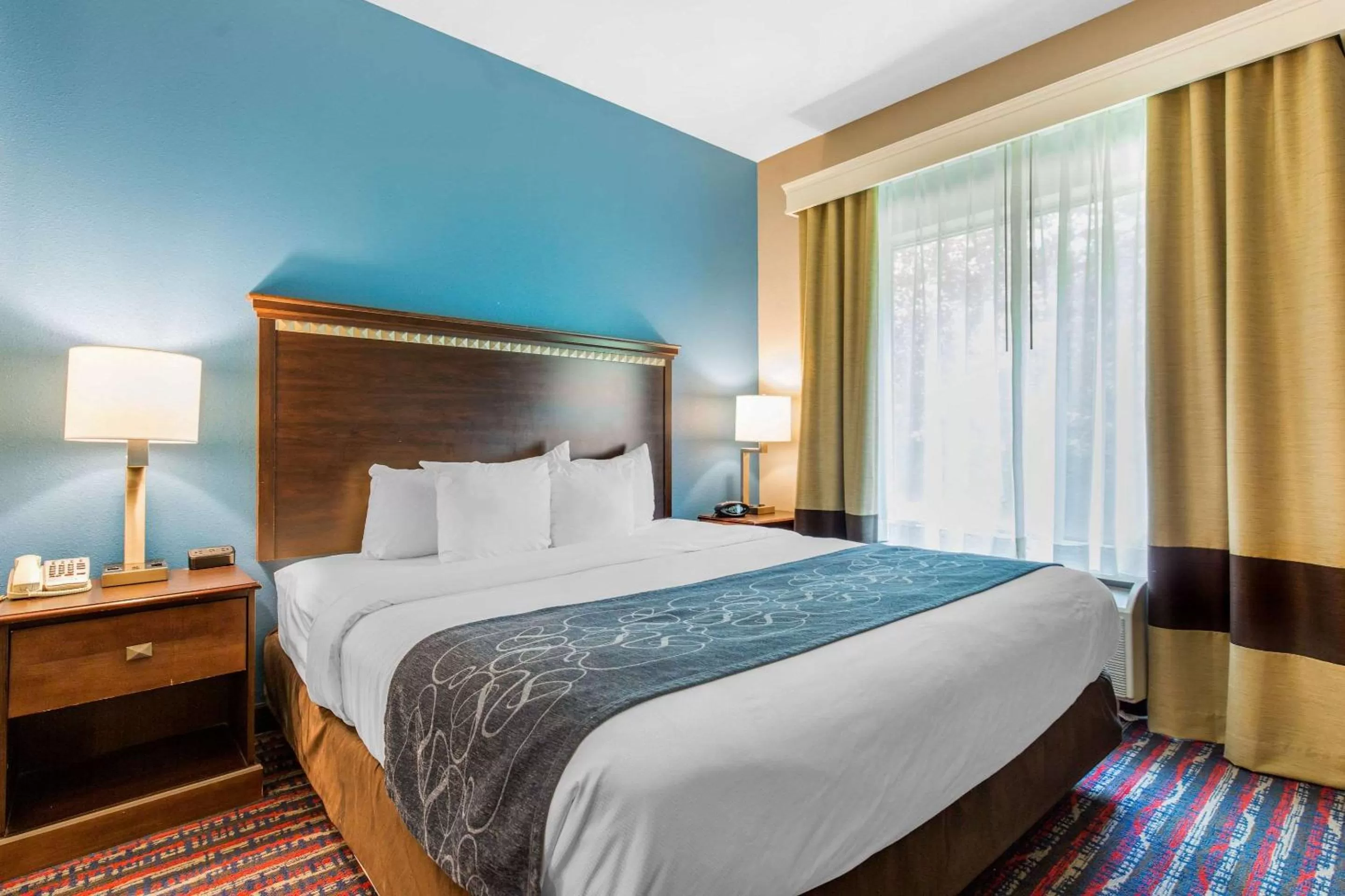 King Suite with 1 Person Whirlpool-In Bath - Accessible/Non-Smoking in Comfort Suites Fairview Heights