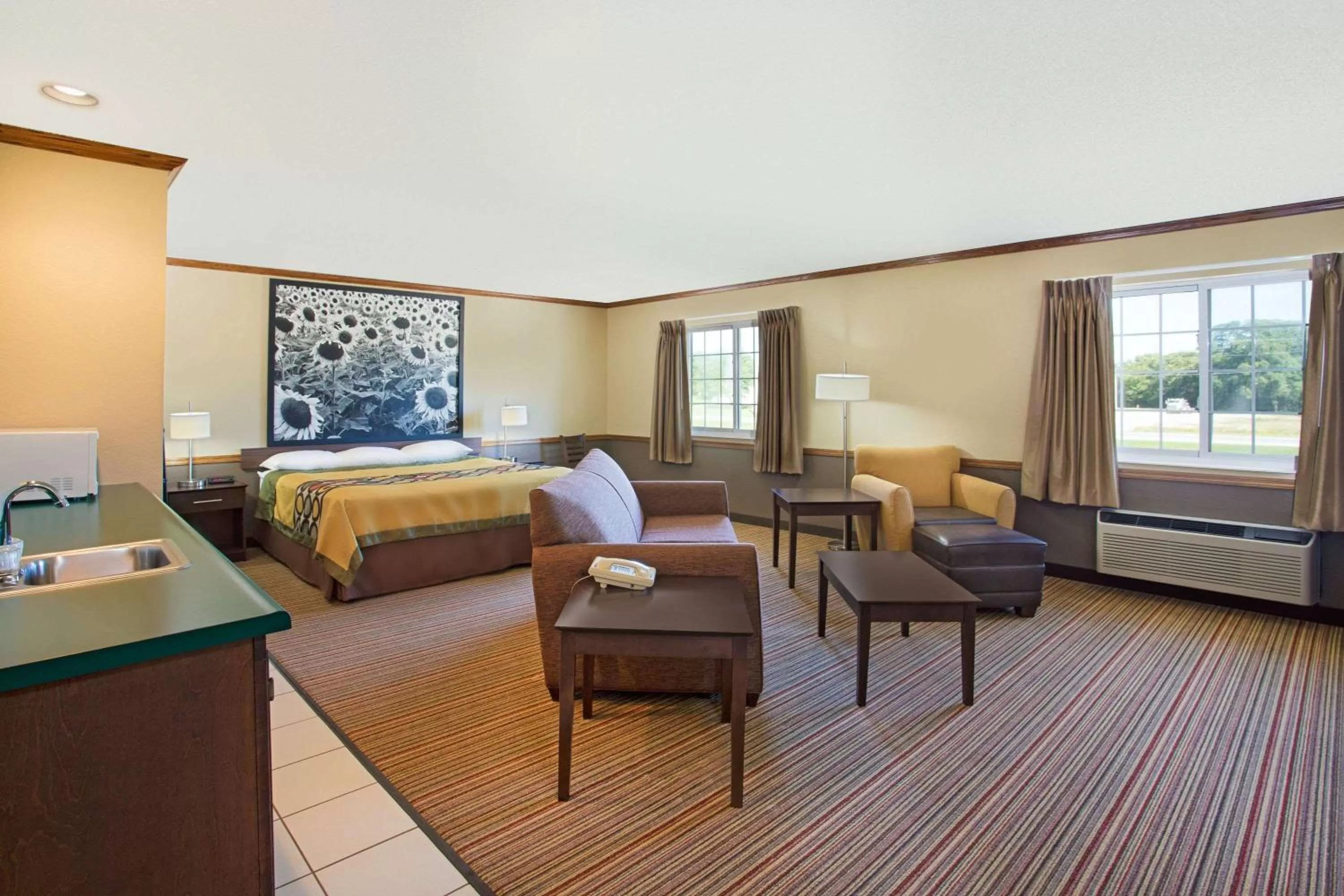 King Studio Suite -  Non-Smoking in Super 8 by Wyndham New Hampton