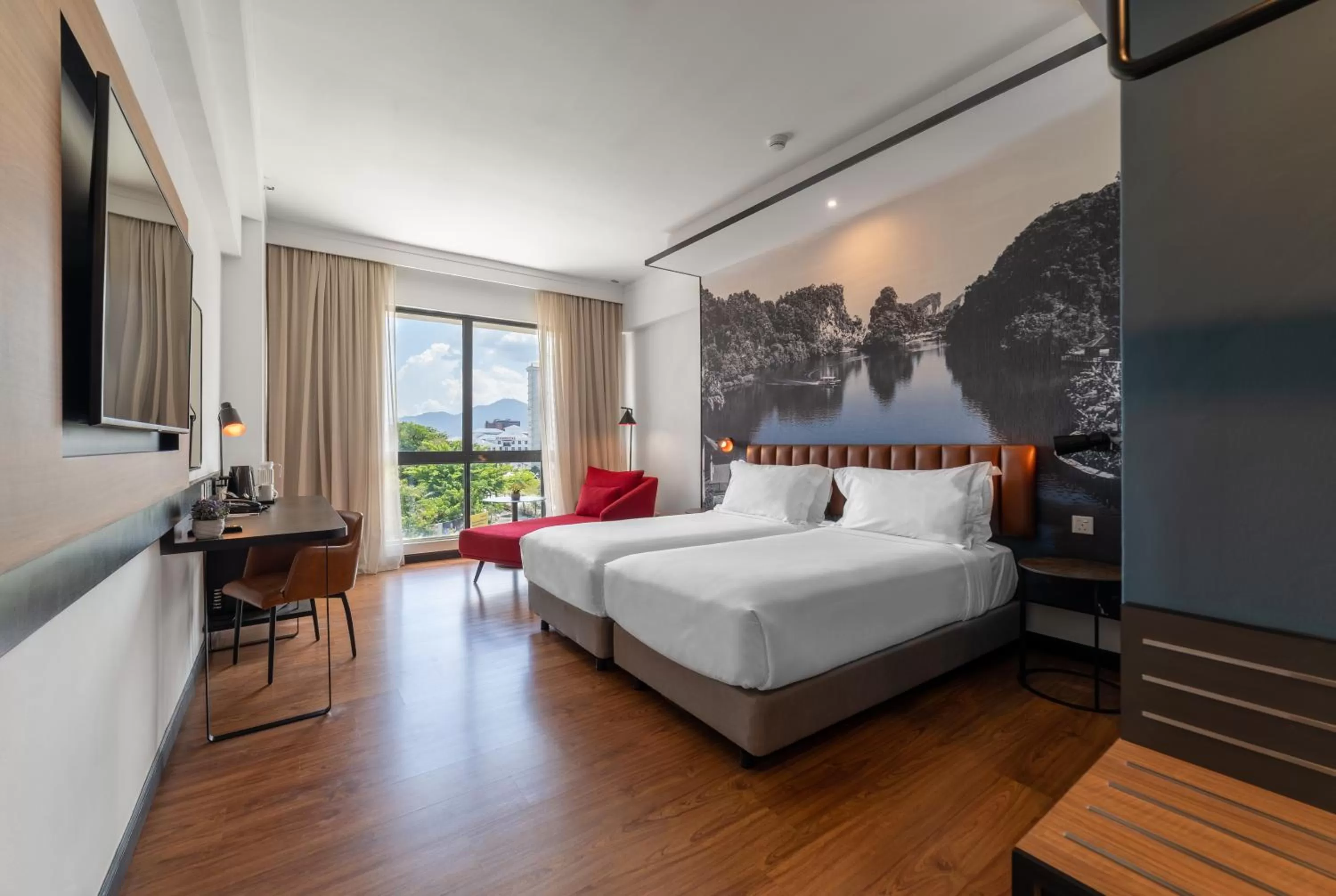 Deluxe Twin Room in Travelodge Ipoh