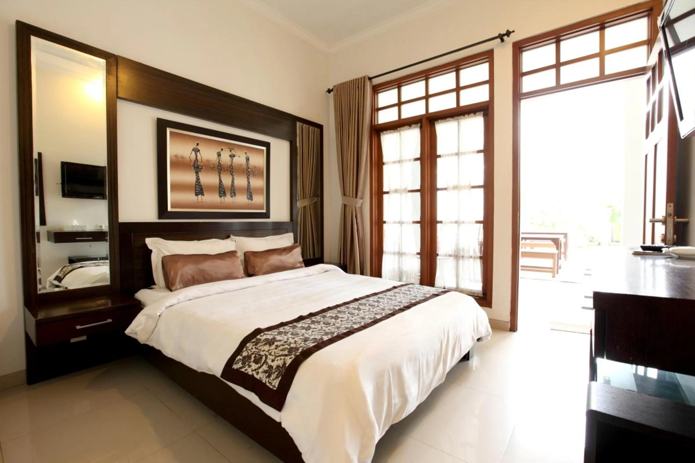 Deluxe Double or Twin Room in de' Halimun Guest House
