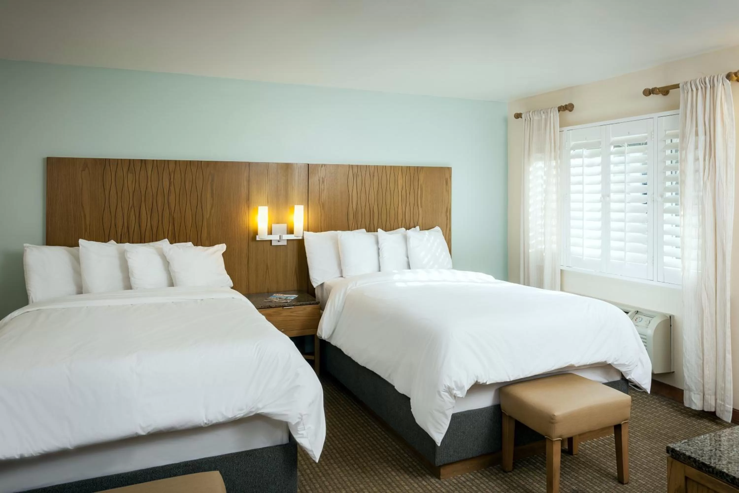 Standard Double Room with Two Double Beds in PB Surf Beachside Inn