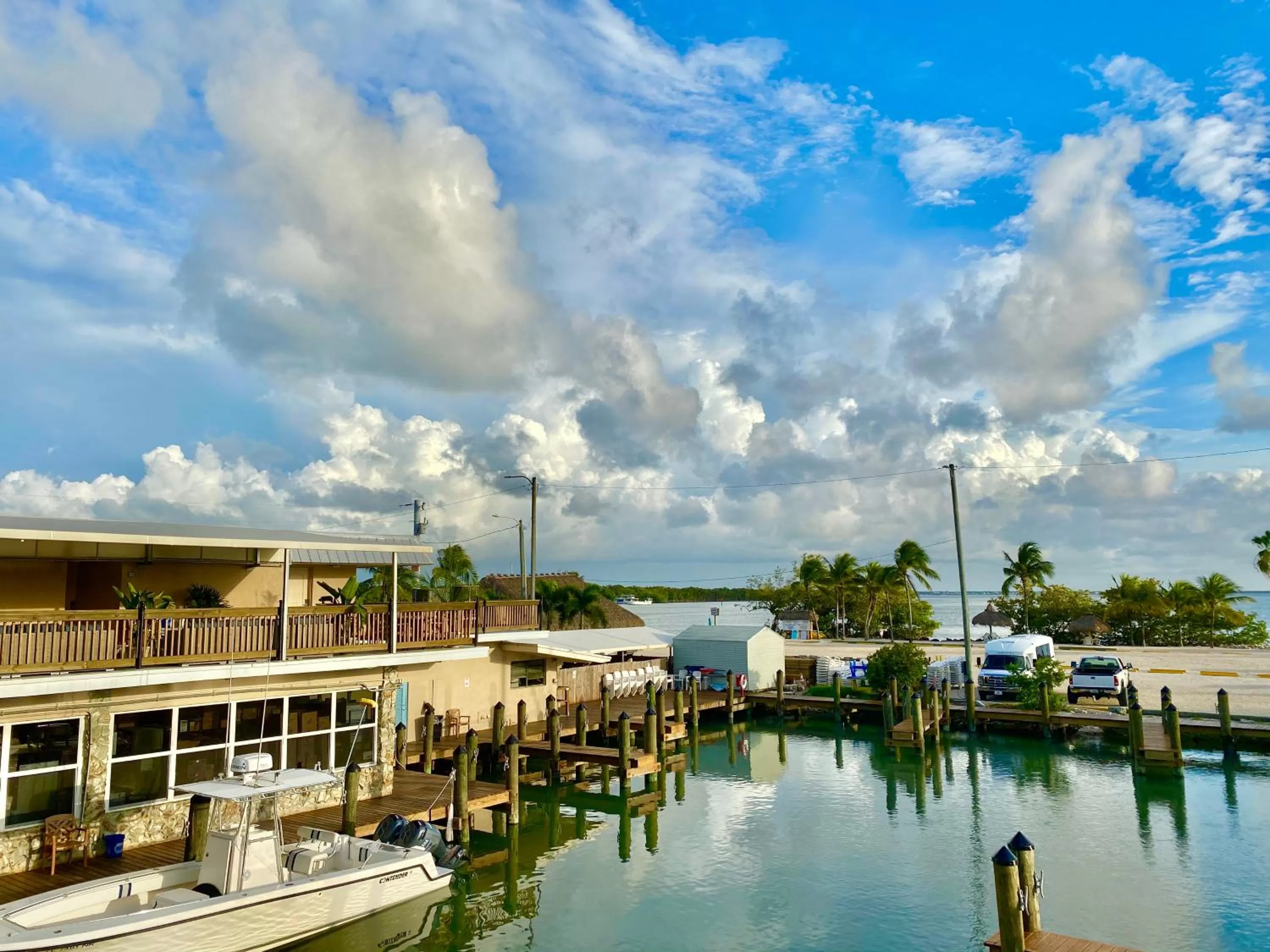 Property building in Gilbert's Resort & Marina