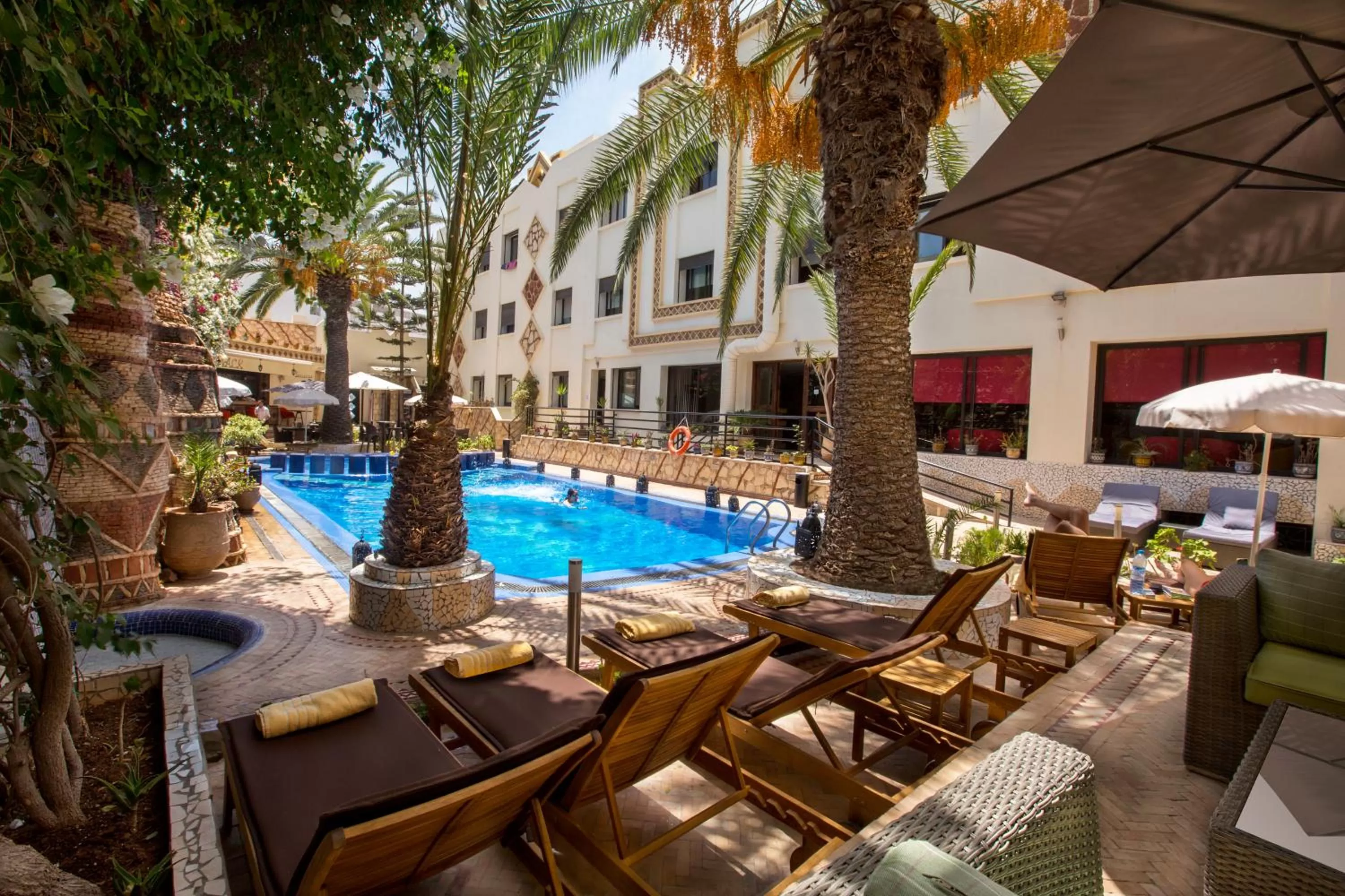 Swimming pool in Atlantic Hotel Agadir