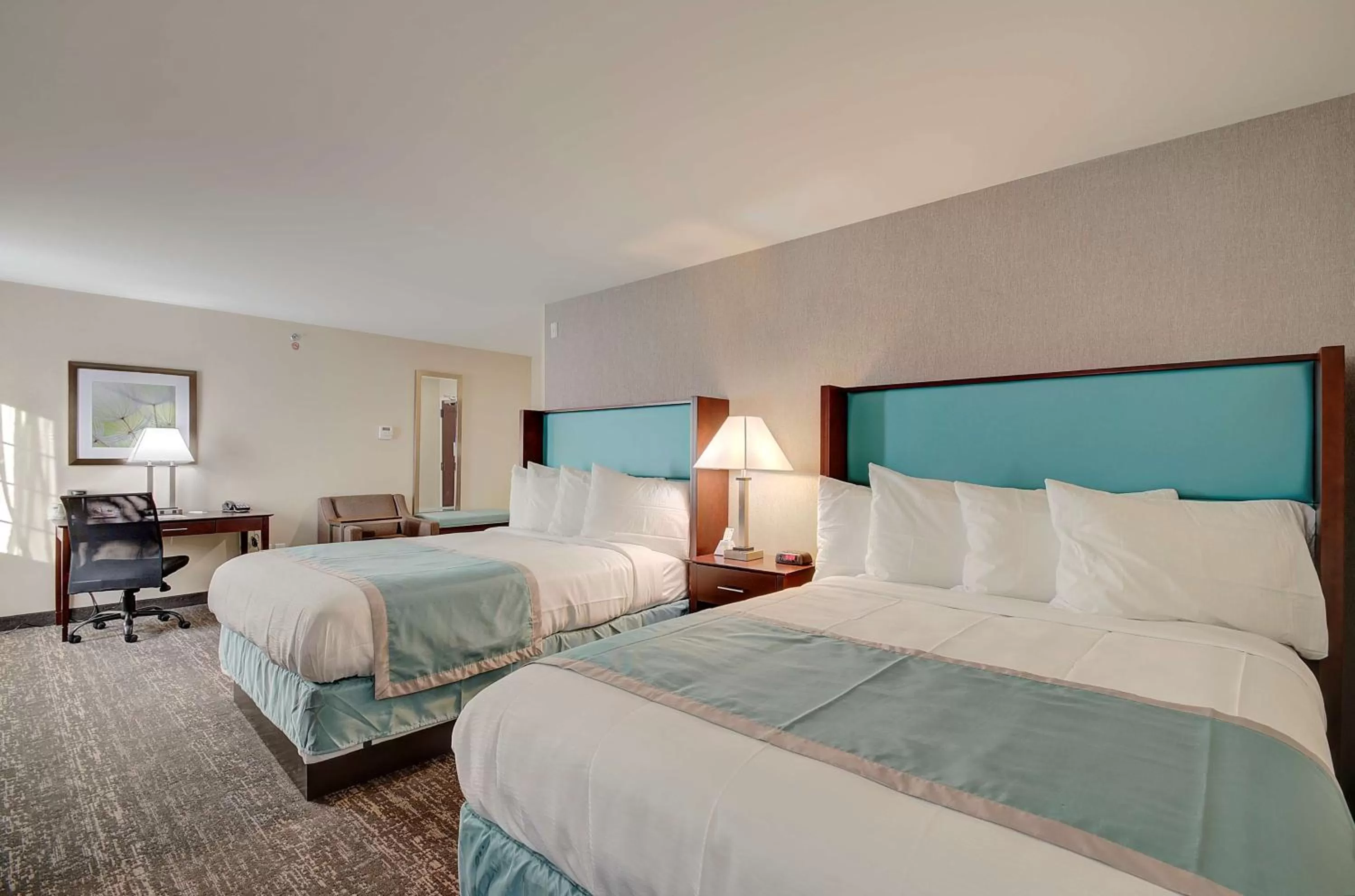 Queen Suite with Two Queen Beds and Sofa Bed in Best Western Hampshire Inn & Suites