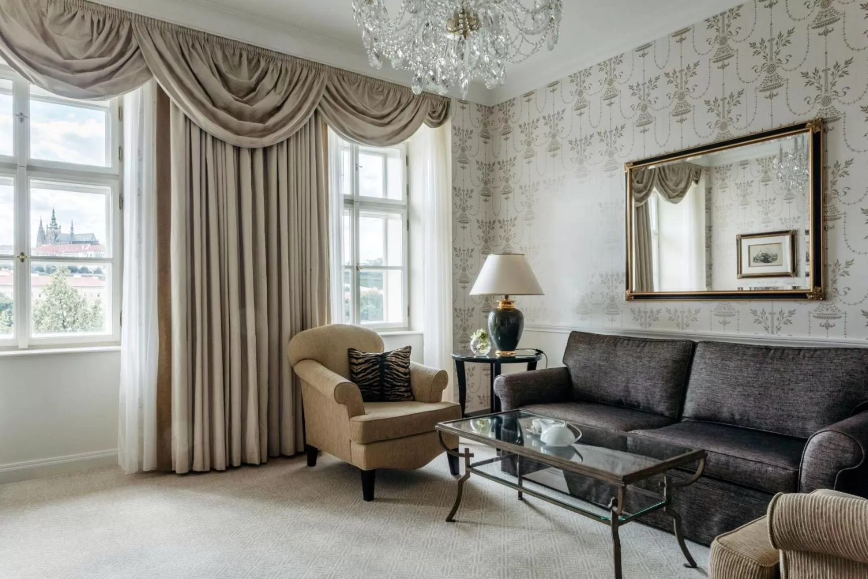 Duplex King Suite with River View in Four Seasons Hotel Prague