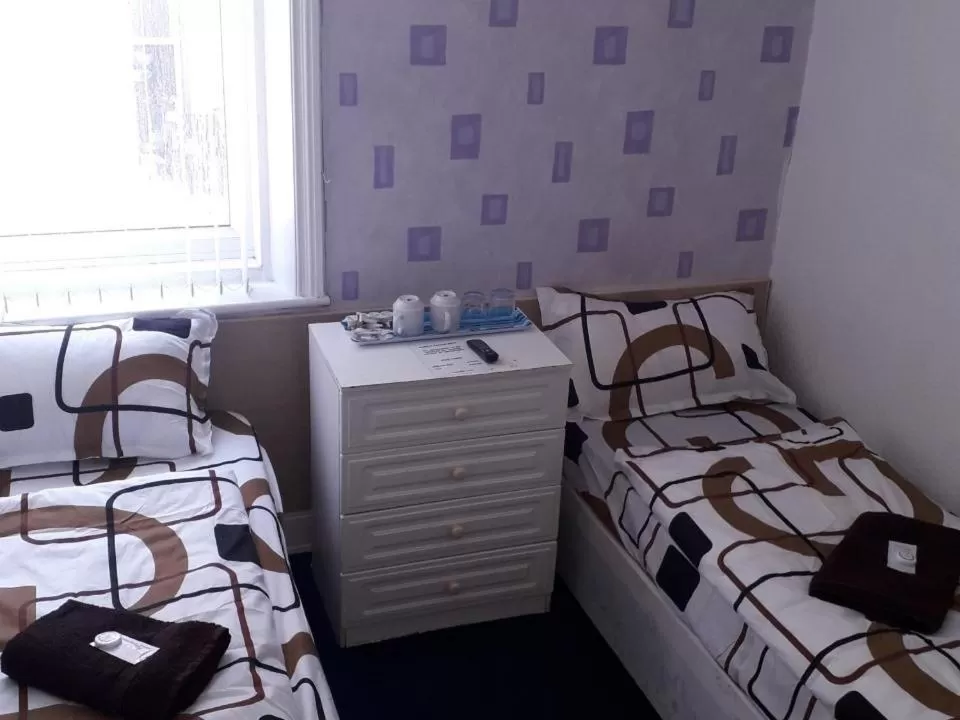 Twin Room with Shared Bathroom in Belroy Hotel