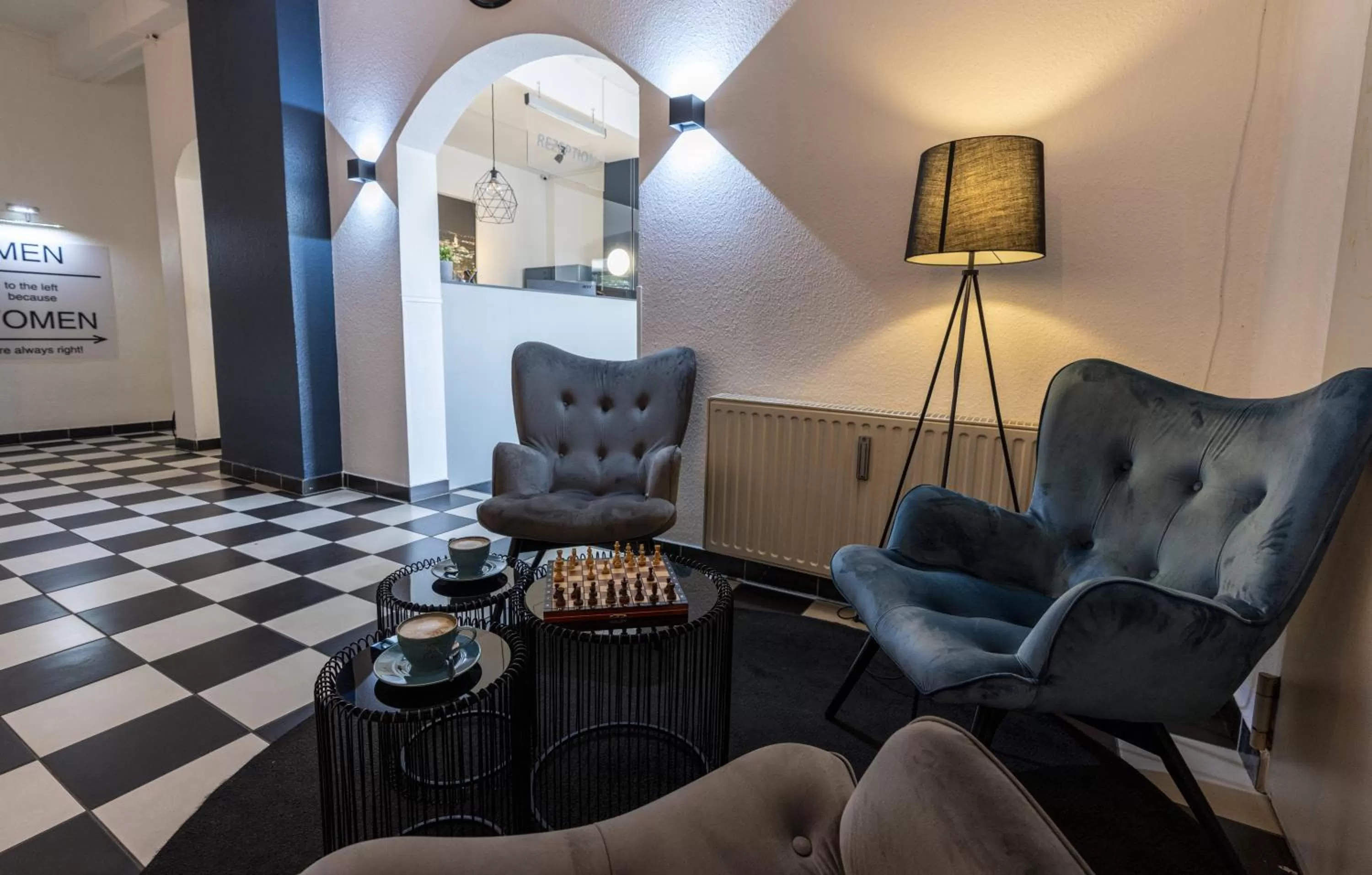 Lounge or bar in Hotel Bergheim