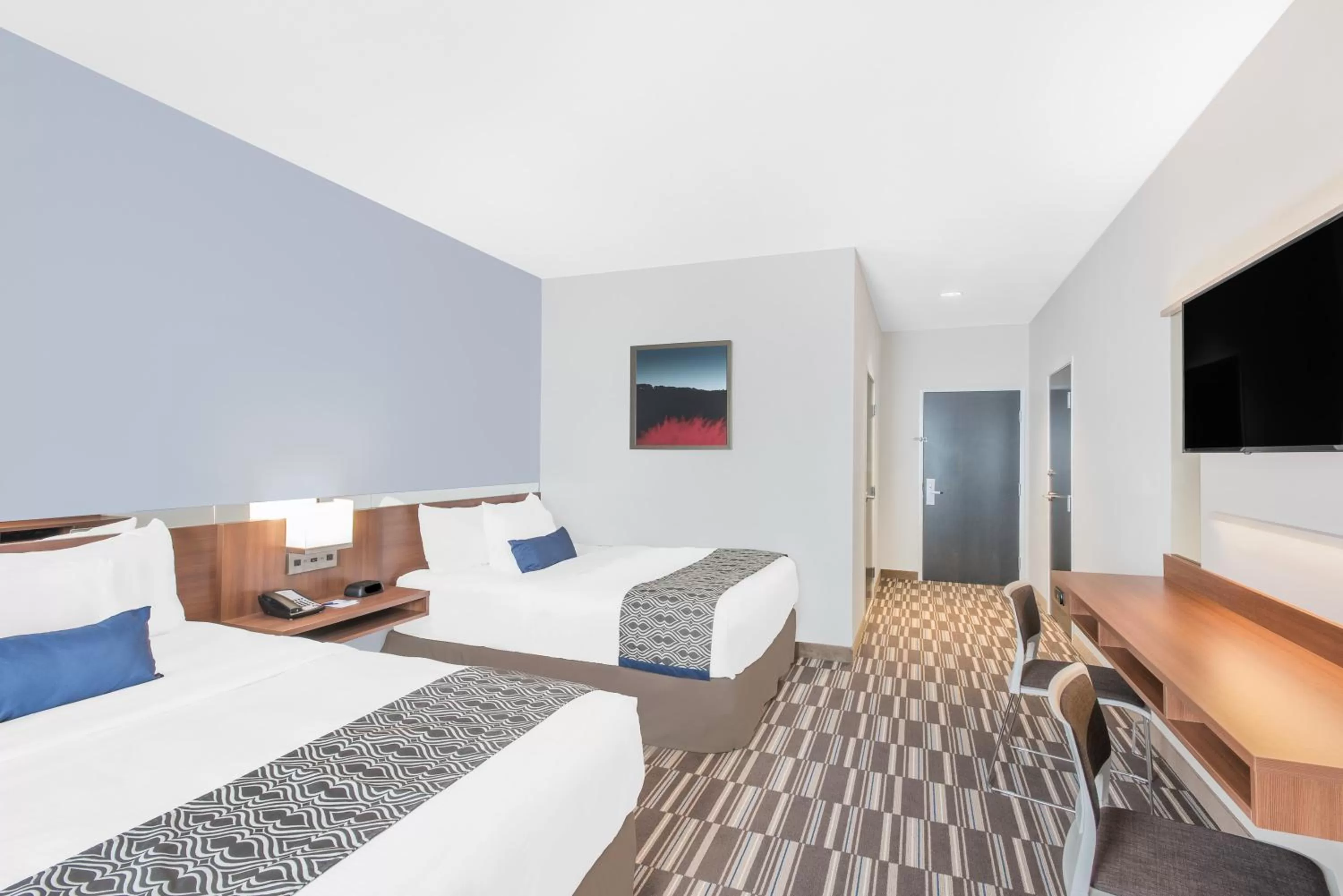 Two Queen Beds - Disability Accessible/Non-Smoking in Microtel Inn & Suites by Wyndham Binghamton