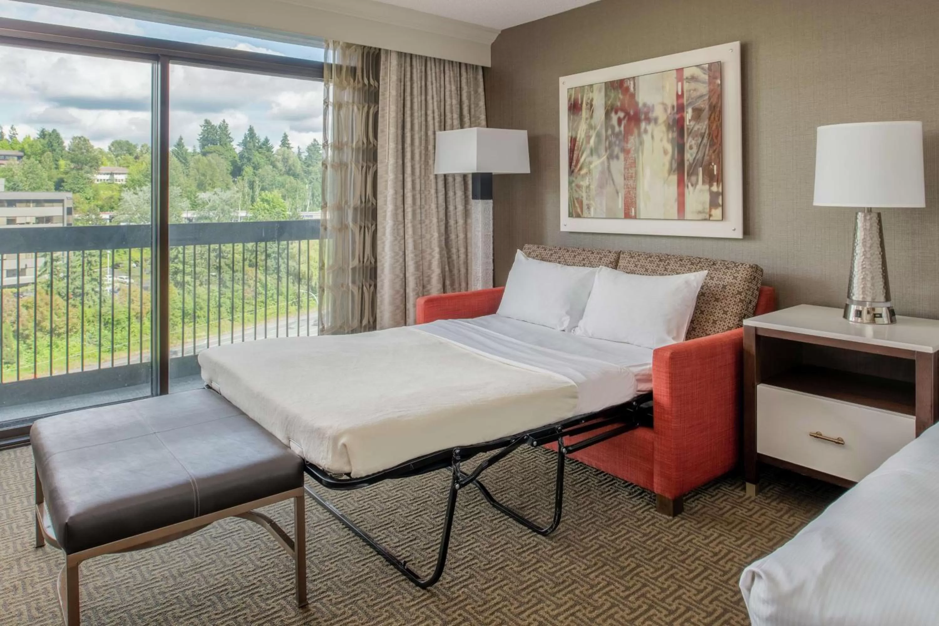 King Room with Sofa Bed in Hilton Bellevue