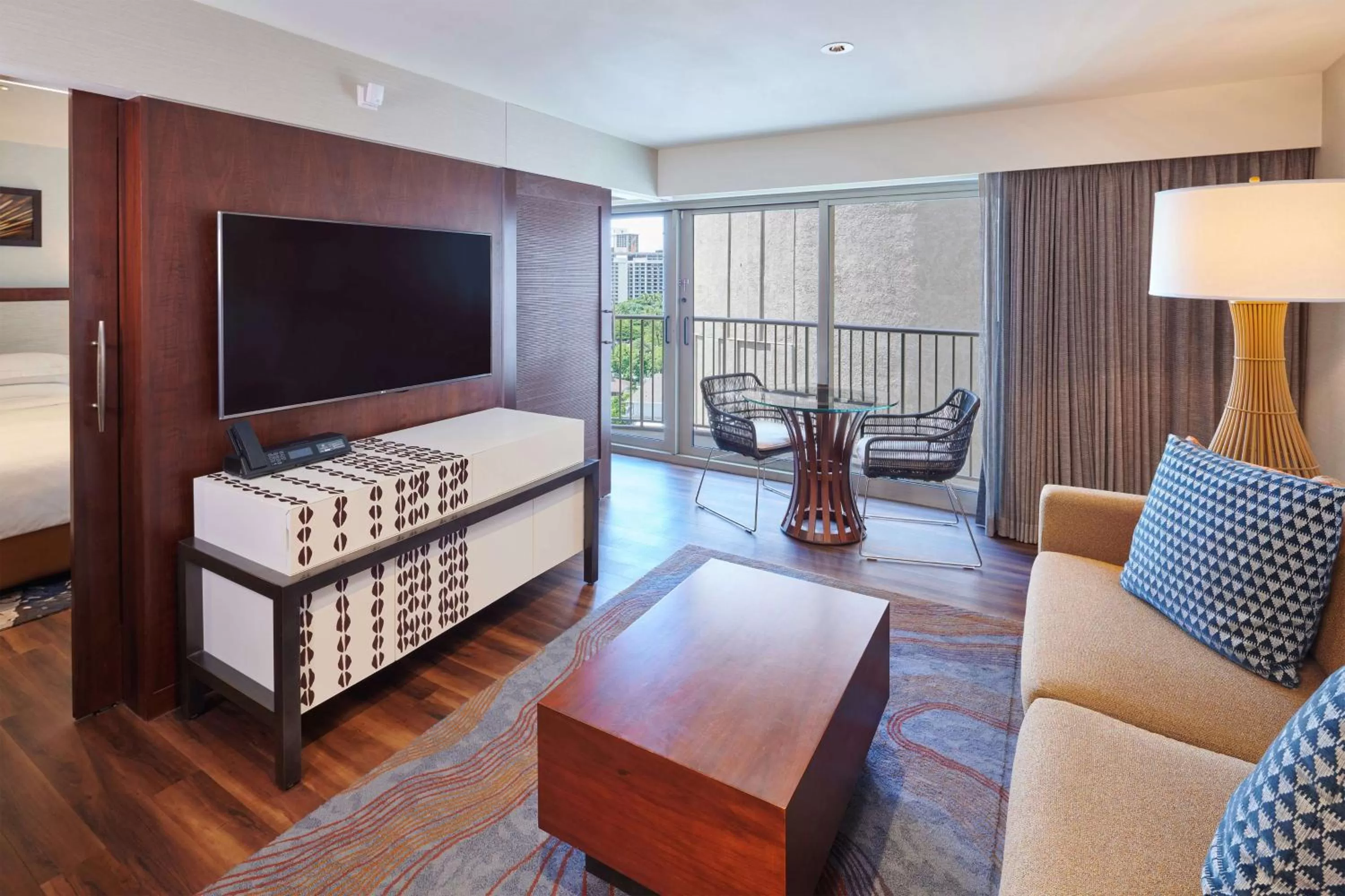 One-Bedroom 2 Doubles Suite with Sofabed in Hilton Grand Vacations Club Hokulani Waikiki Honolulu