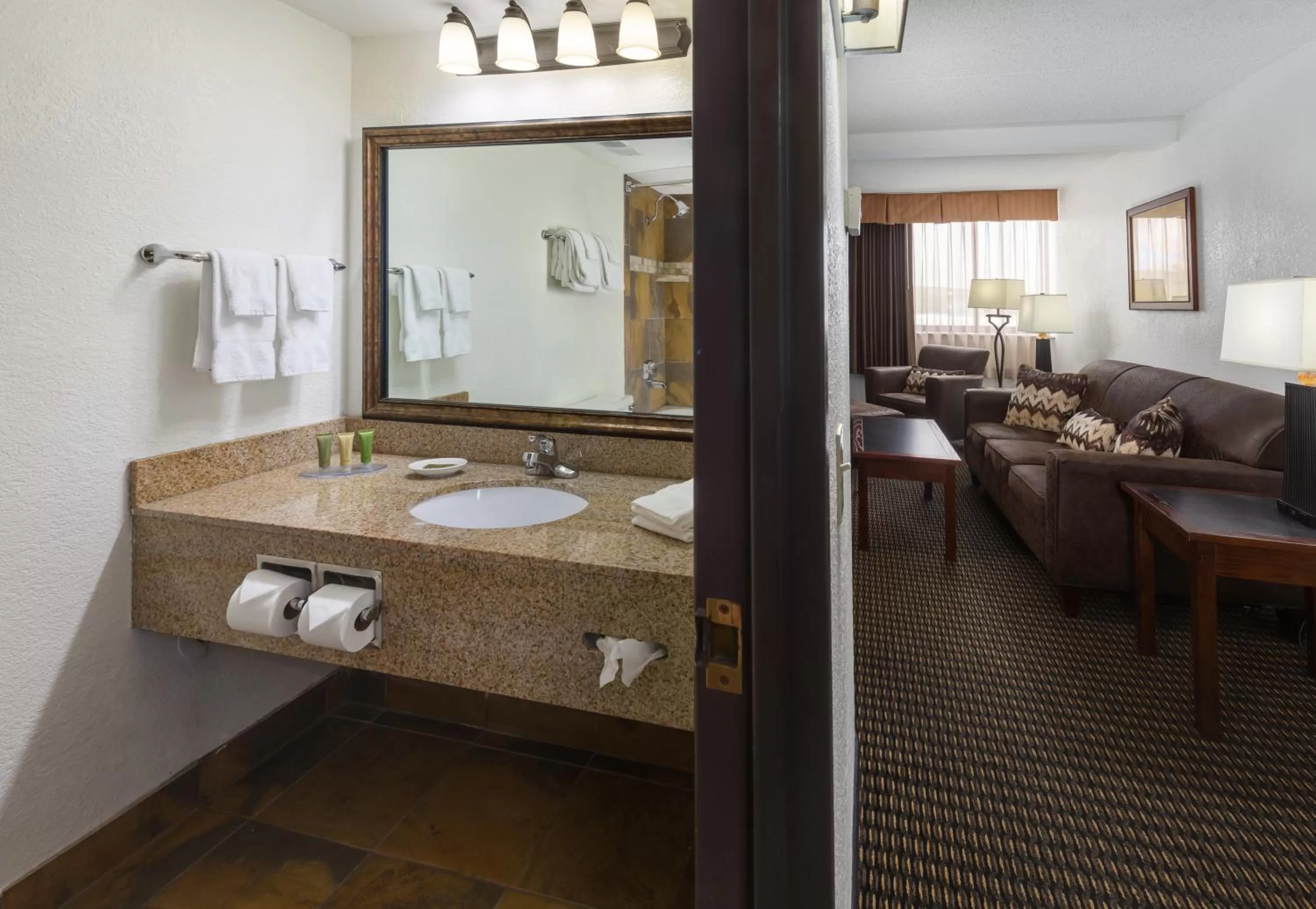 Bathroom in Ramkota Hotel - Casper