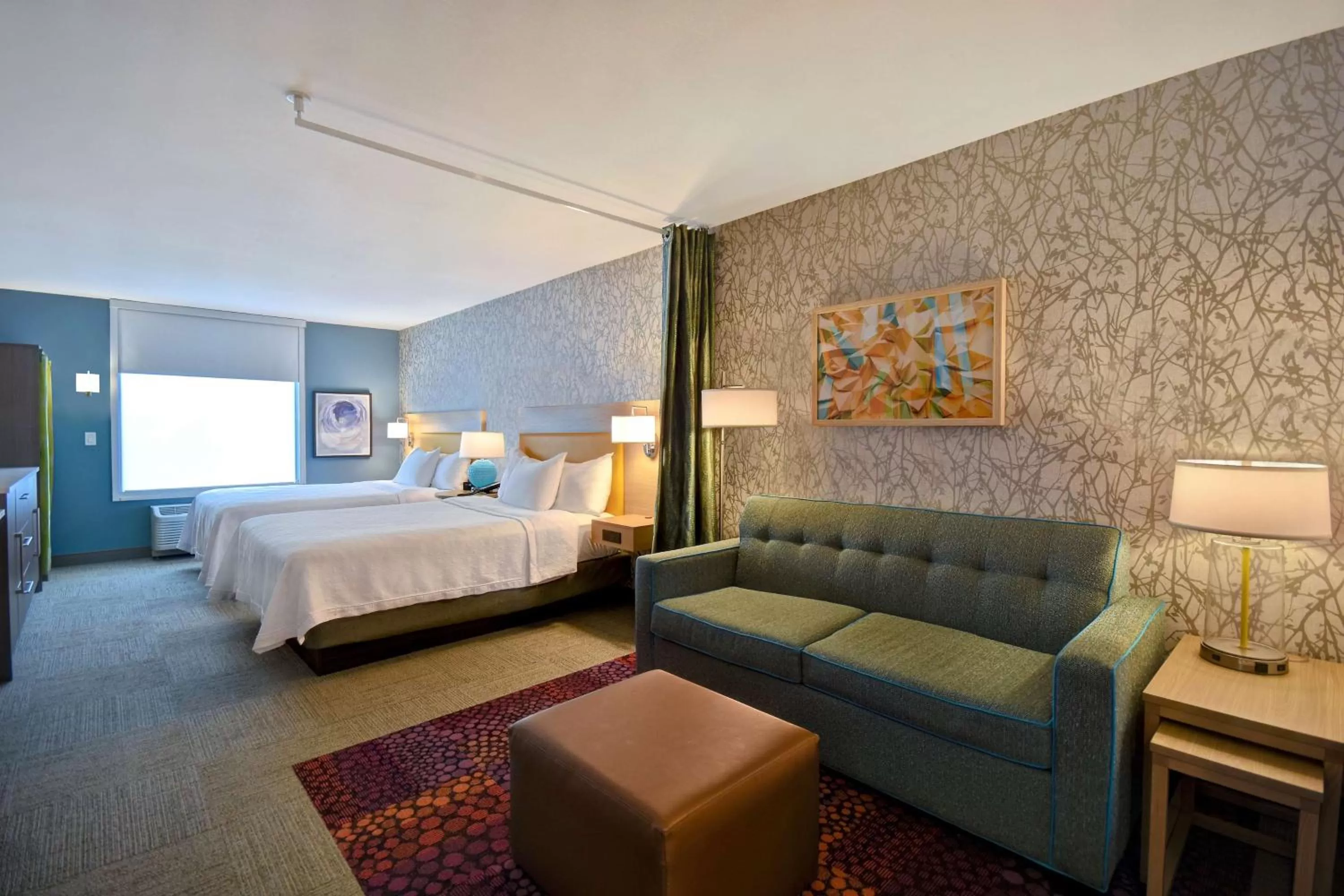 Studio Suite with Two Queen Beds - Hearing Access/Non-Smoking in Home2 Suites Eau Claire South, Wi