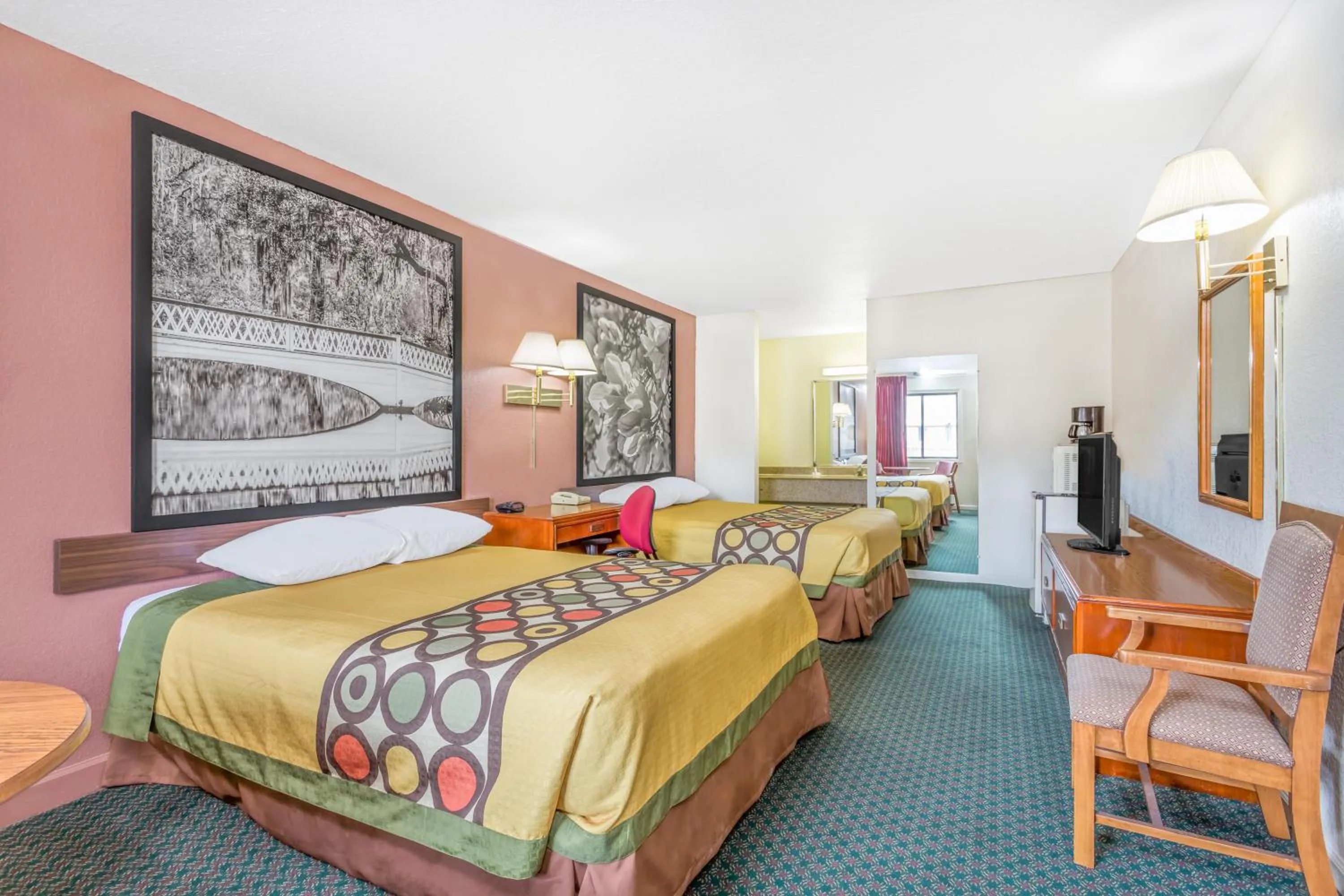 Queen Room with Two Queen Beds - Non-Smoking in Super 8 by Wyndham Santee