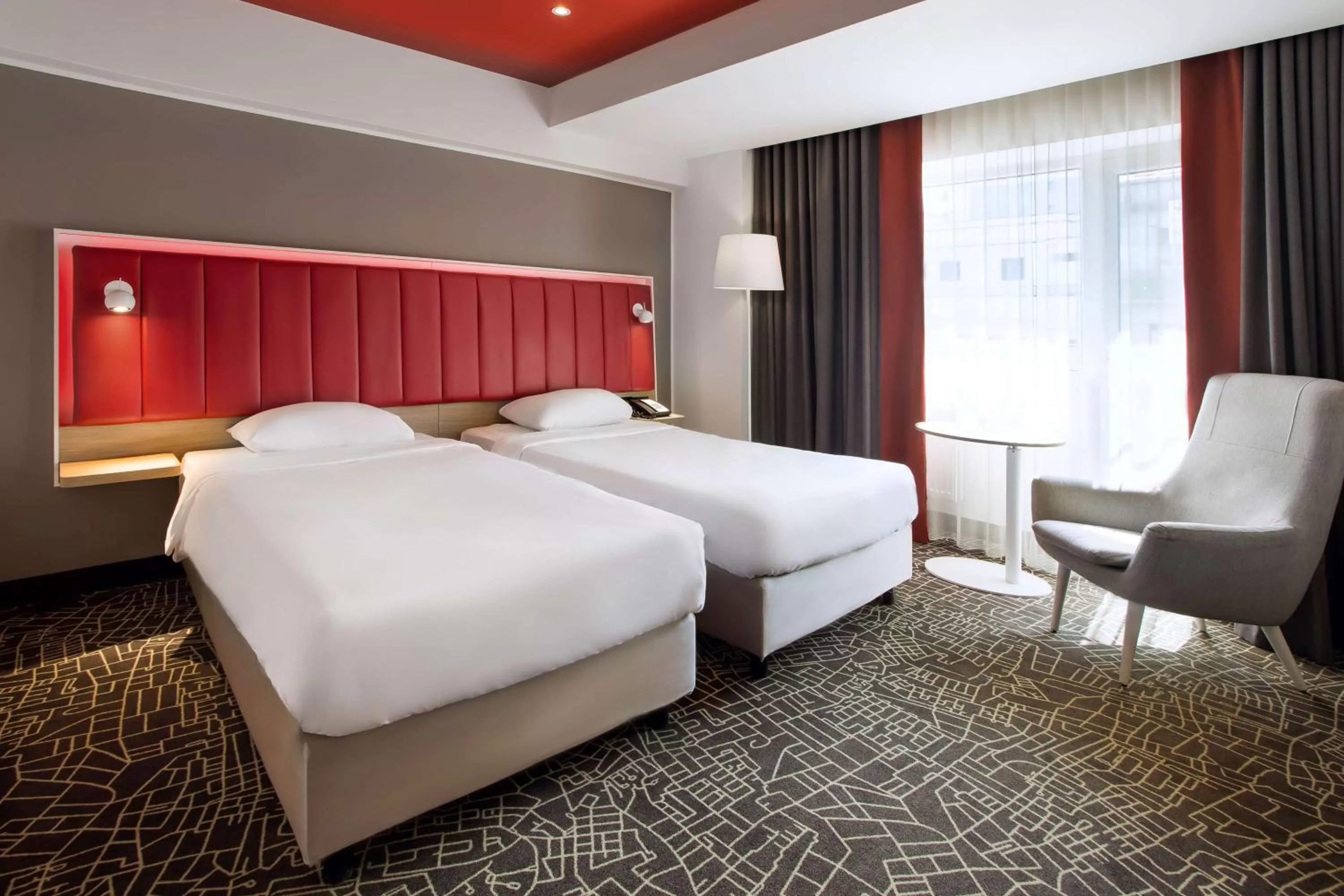 Standard Room with Balcony in Park Inn by Radisson Bucharest Hotel & Residence