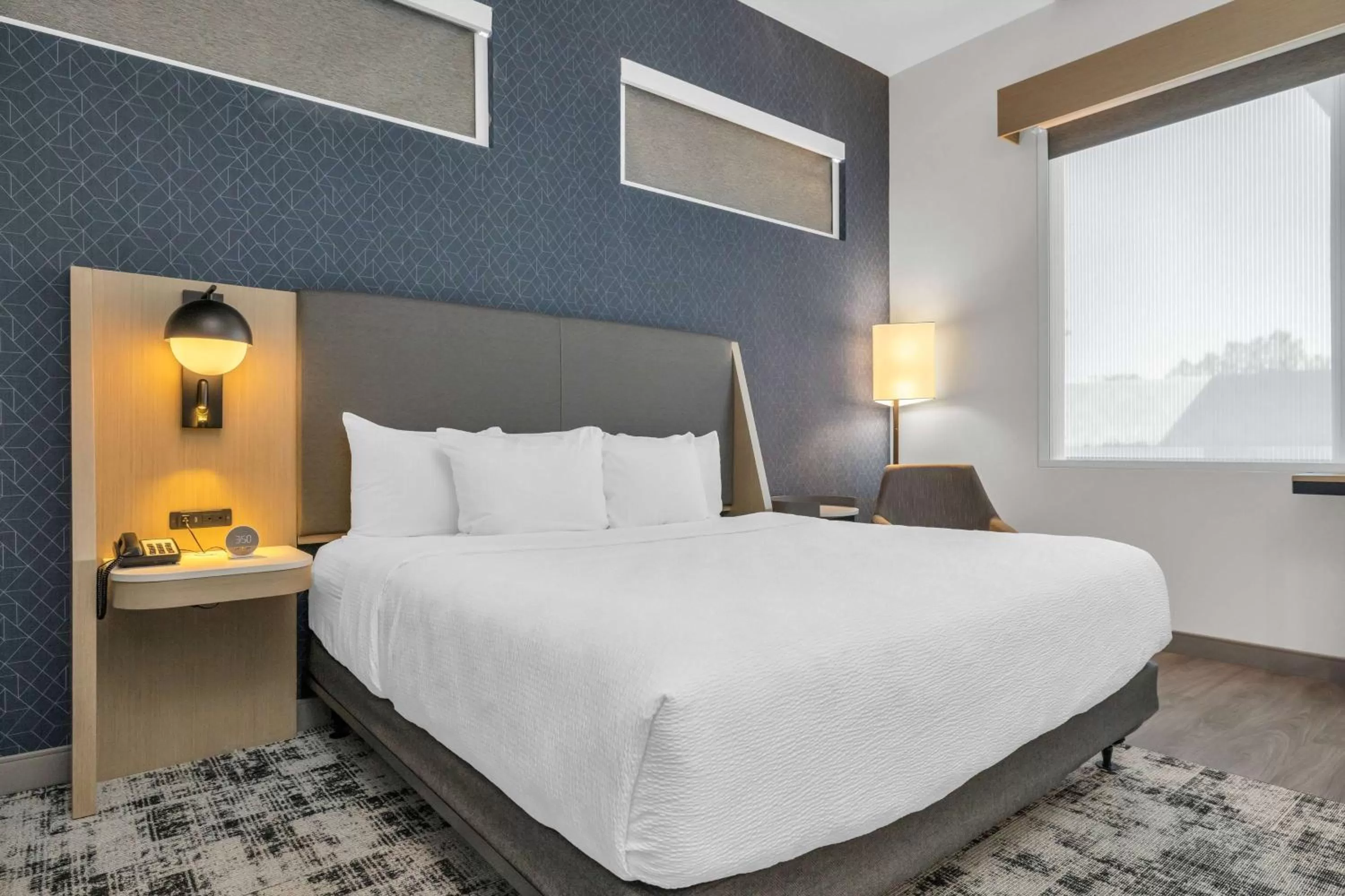 King Room with Roll-in Shower - Mobility Access/Non-Smoking in La Quinta Inn & Suites by Wyndham San Jose Silicon Valley