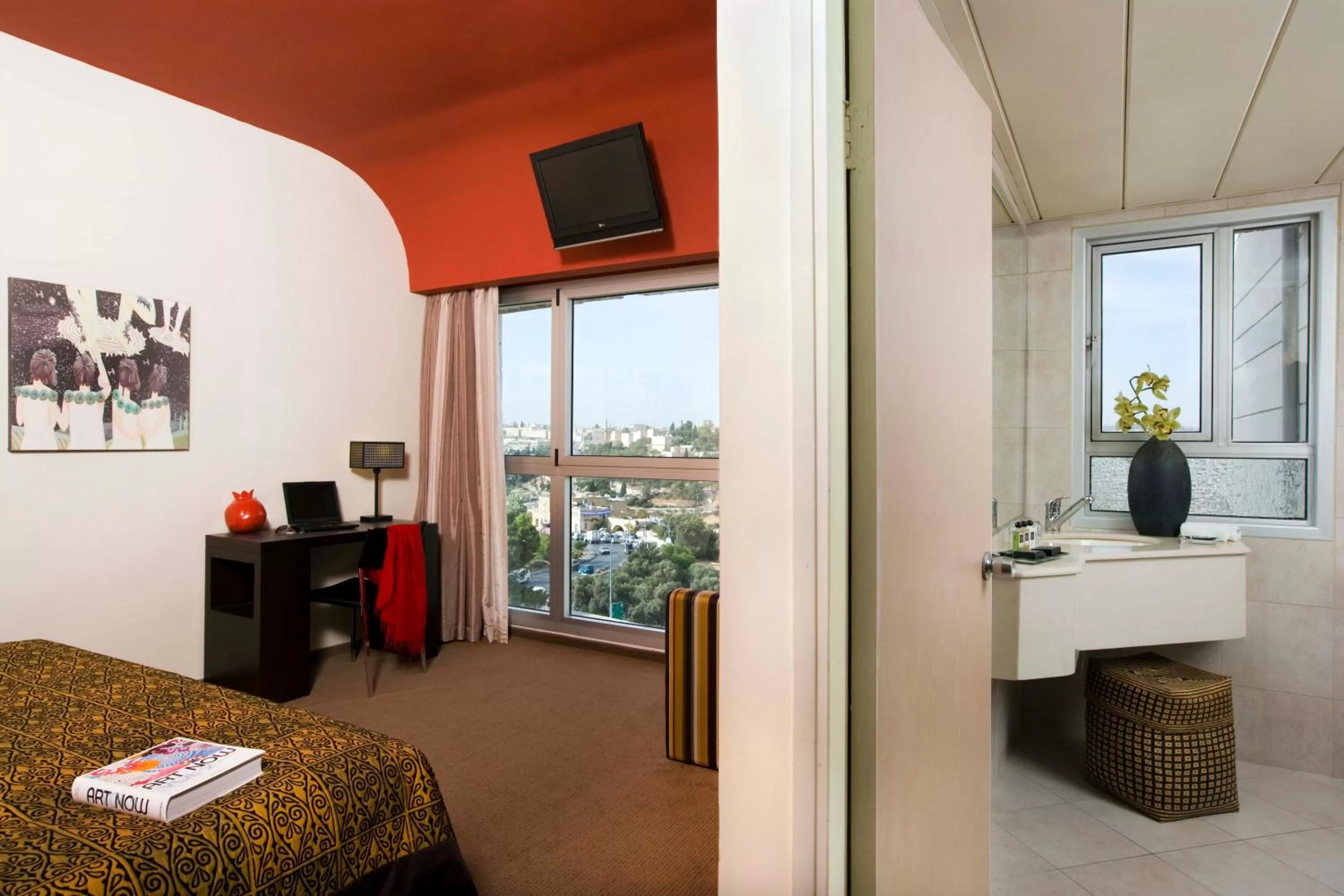 Deluxe Double or Twin Room with Old City View in Dan Boutique Hotel Jerusalem