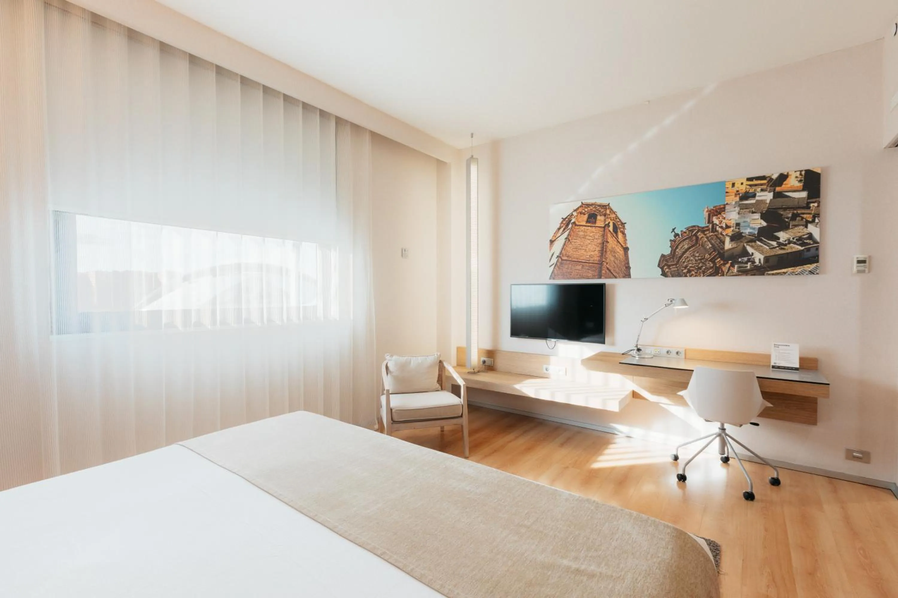 Deluxe Double or Twin Room with Views in Barceló Valencia