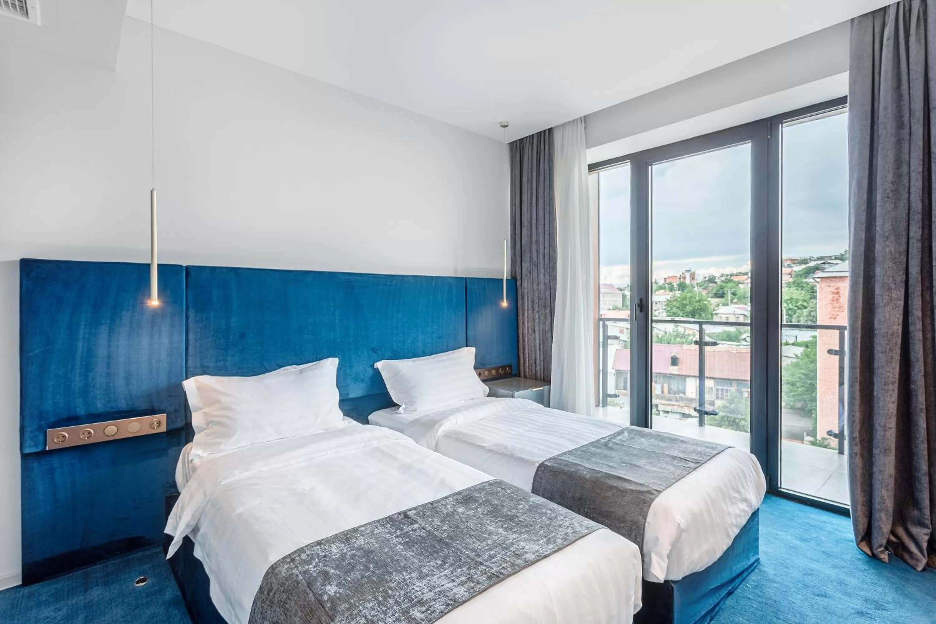 Stadard Twin Room with Balcony - Smoking in Ramada by Wyndham Tbilisi Old City