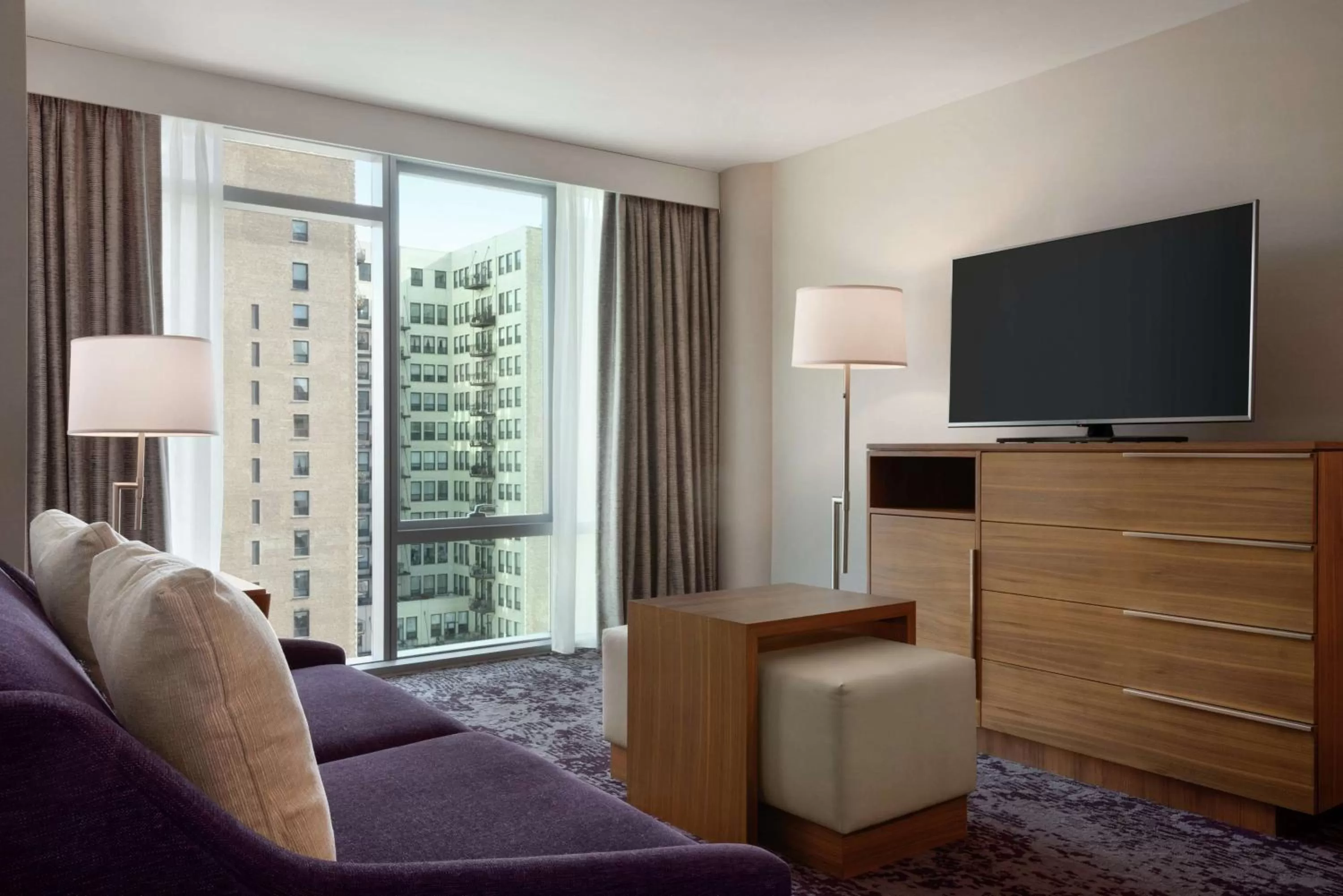 One-Bedroom Queen Suite with Two Queen Beds - Non-Smoking in Homewood Suites By Hilton Chicago Downtown South Loop