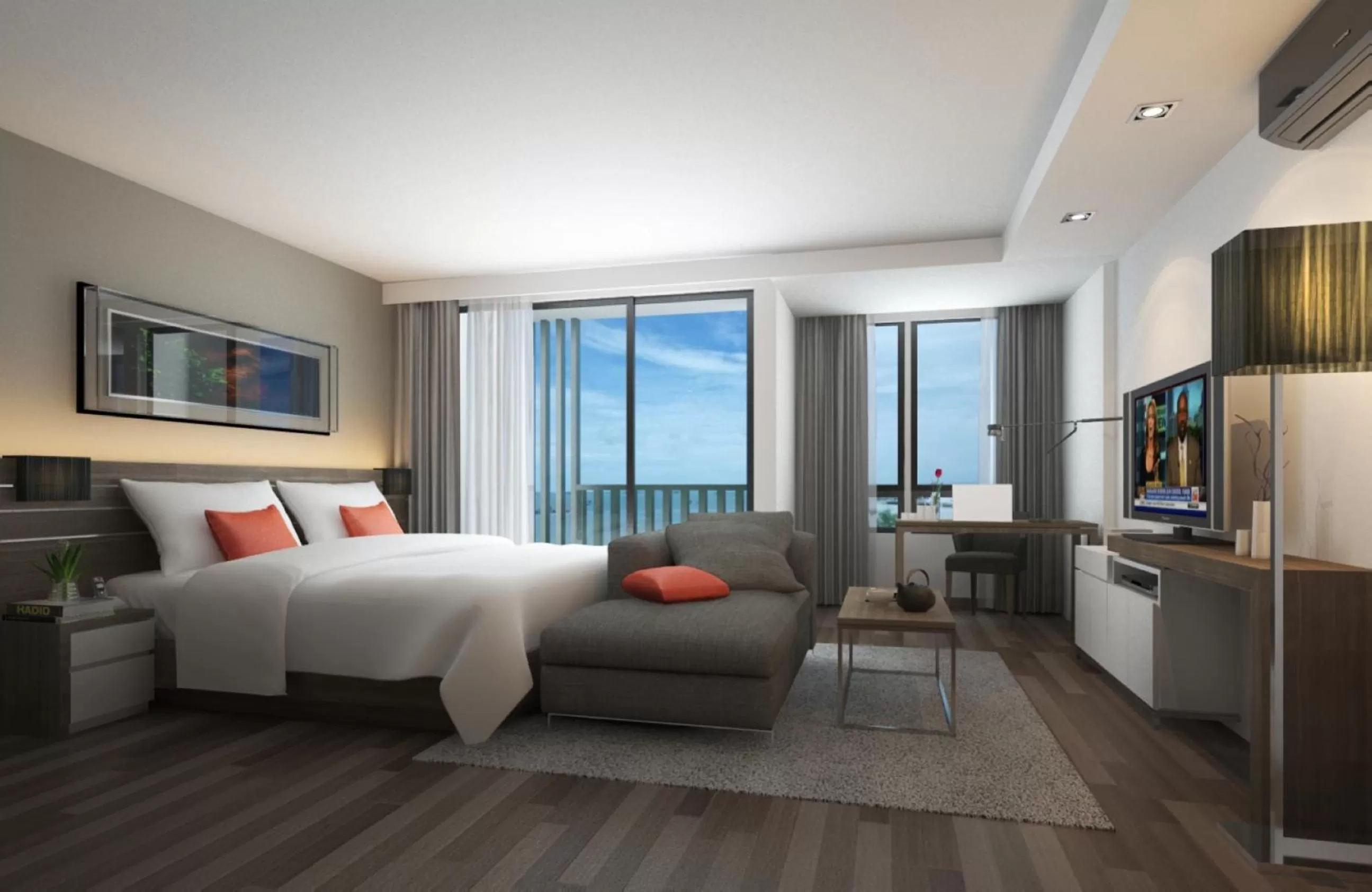 Studio Executive in Citadines Grand Central Sri Racha