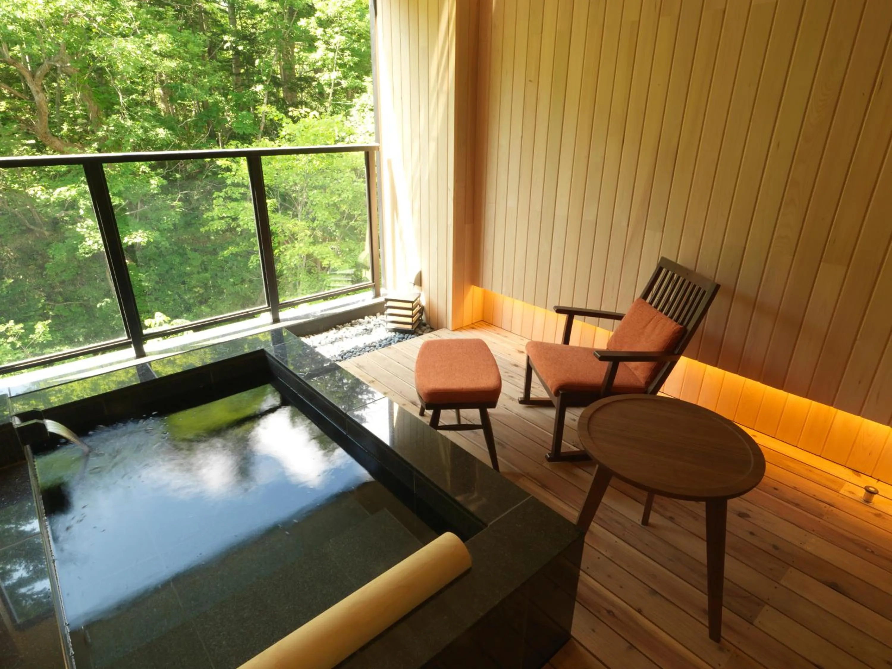 Suite with Onsen Open-Air Bath - Non-Smoking in Niseko Konbu Onsen Tsuruga Moku-no-sho