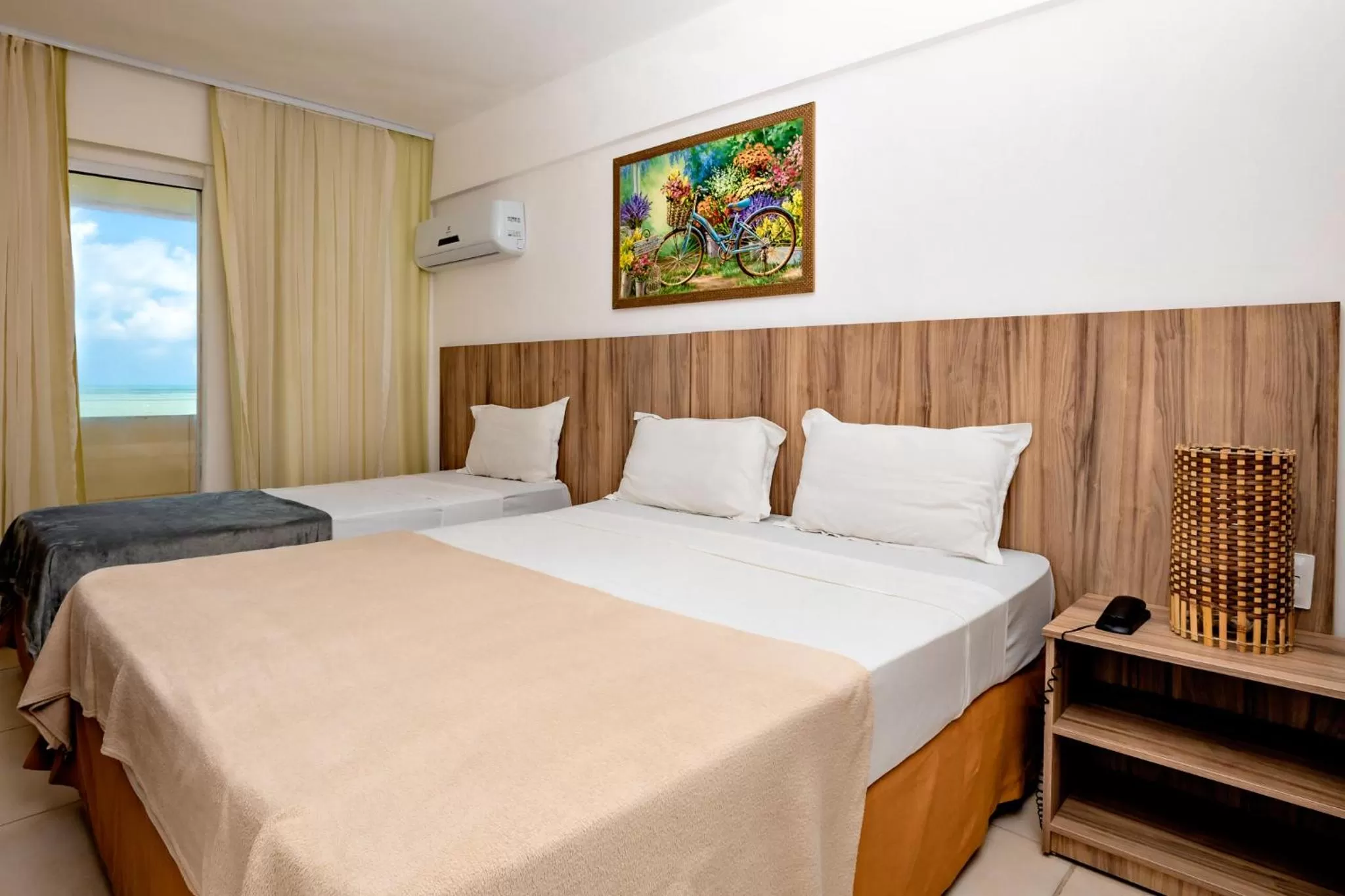 Deluxe Double Room with Sea View in Brisa do Mar Beach Hotel