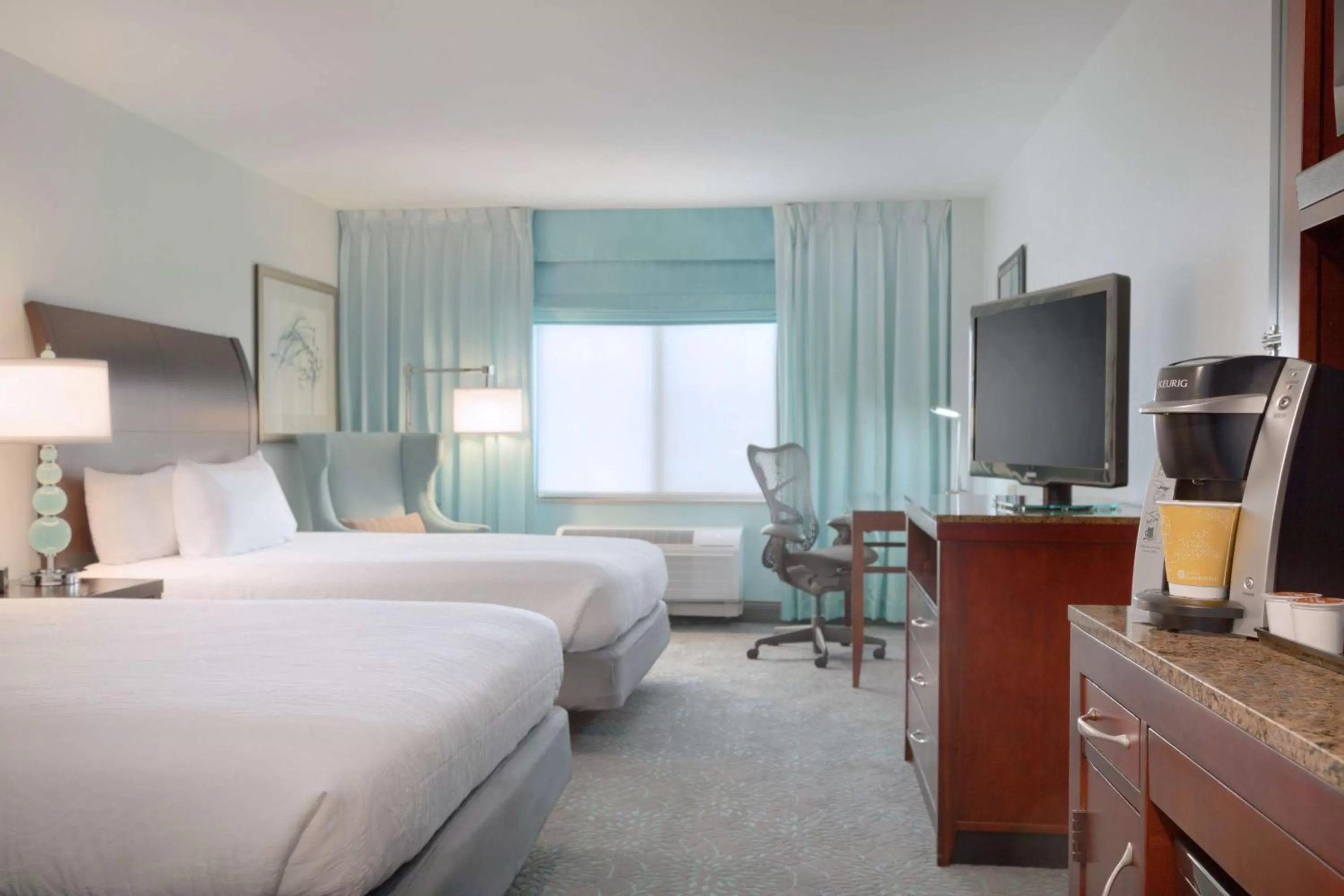 Queen Room with Two Queen Beds - Mobility Access in Hilton Garden Inn Worcester