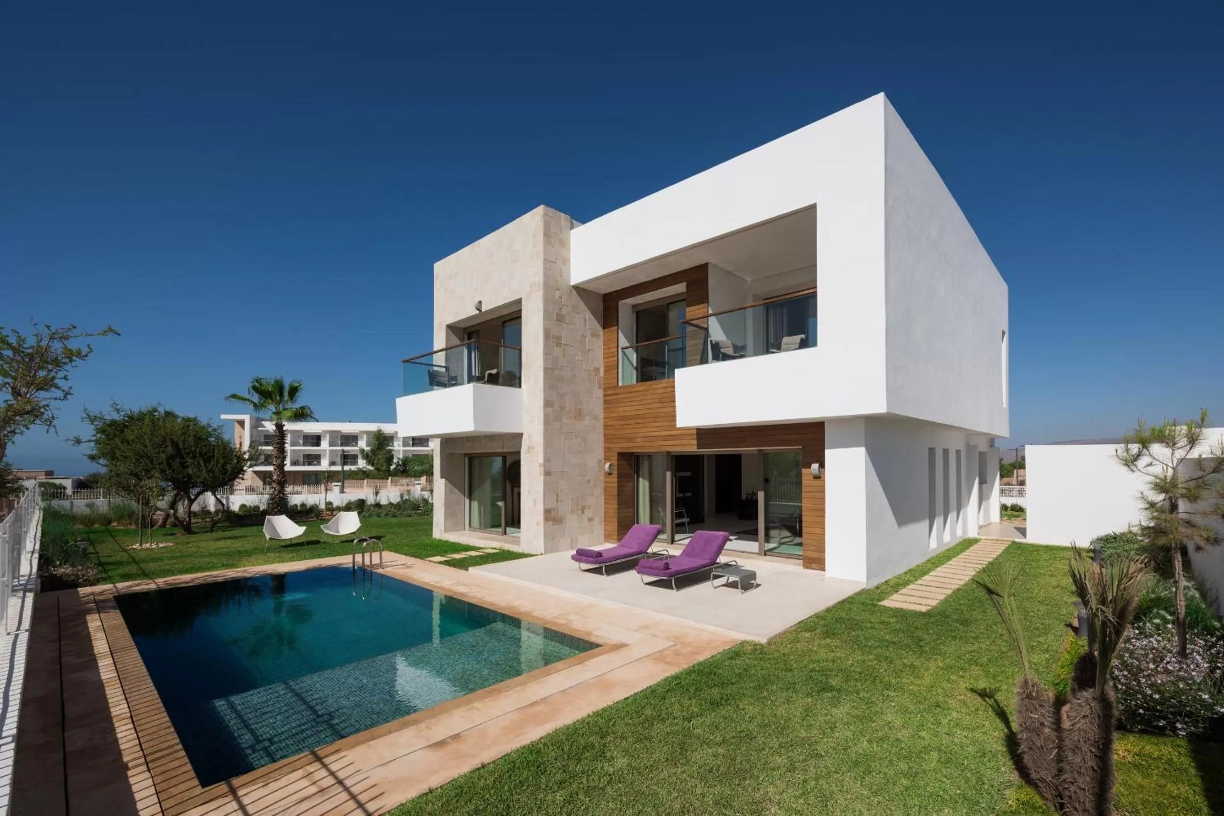 Villa with Private Pool and Golf View in Hyatt Place Taghazout Bay