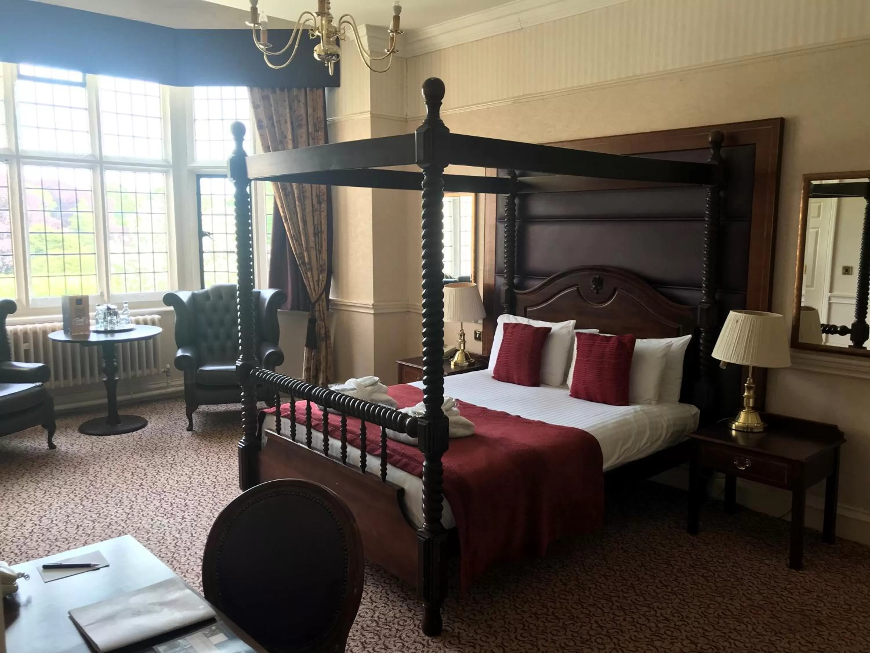 Deluxe Double House Room in Redworth Hall Hotel- Part of the Cairn Collection
