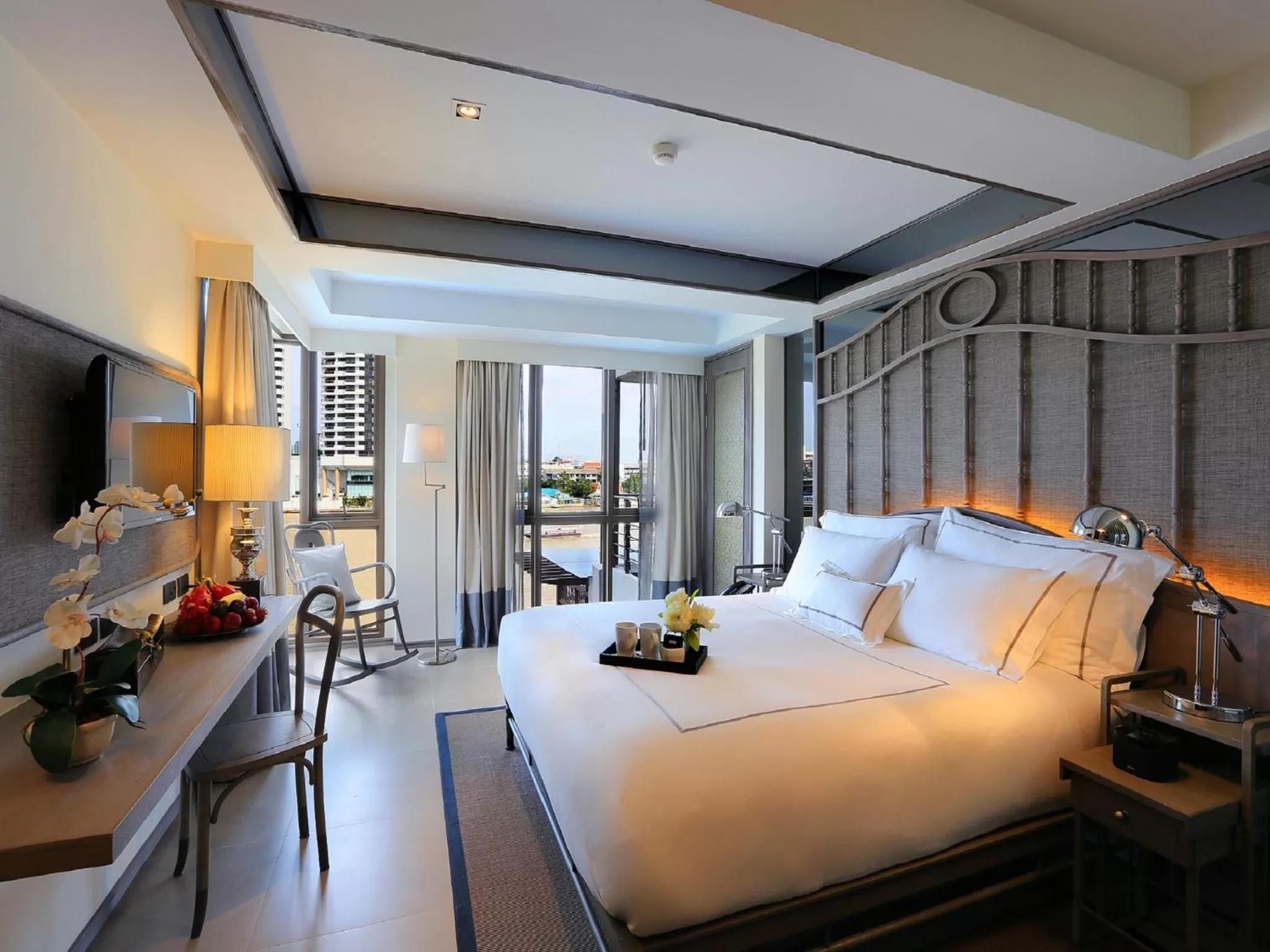 Riva Room with River View No Balcony in Riva Surya Bangkok