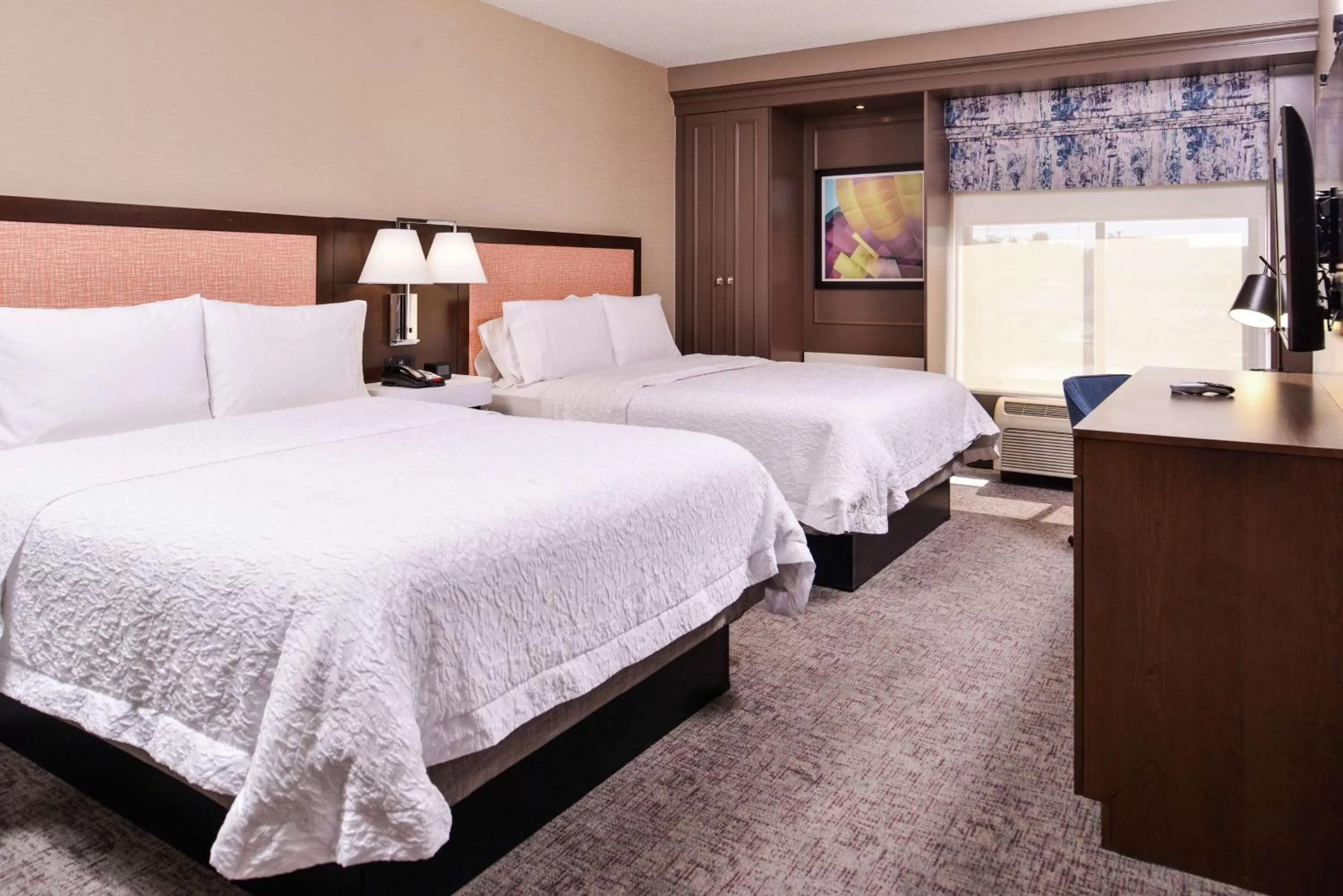 Room with Two Queen Beds - Non-Smoking in Hampton Inn Albuquerque - University/Midtown