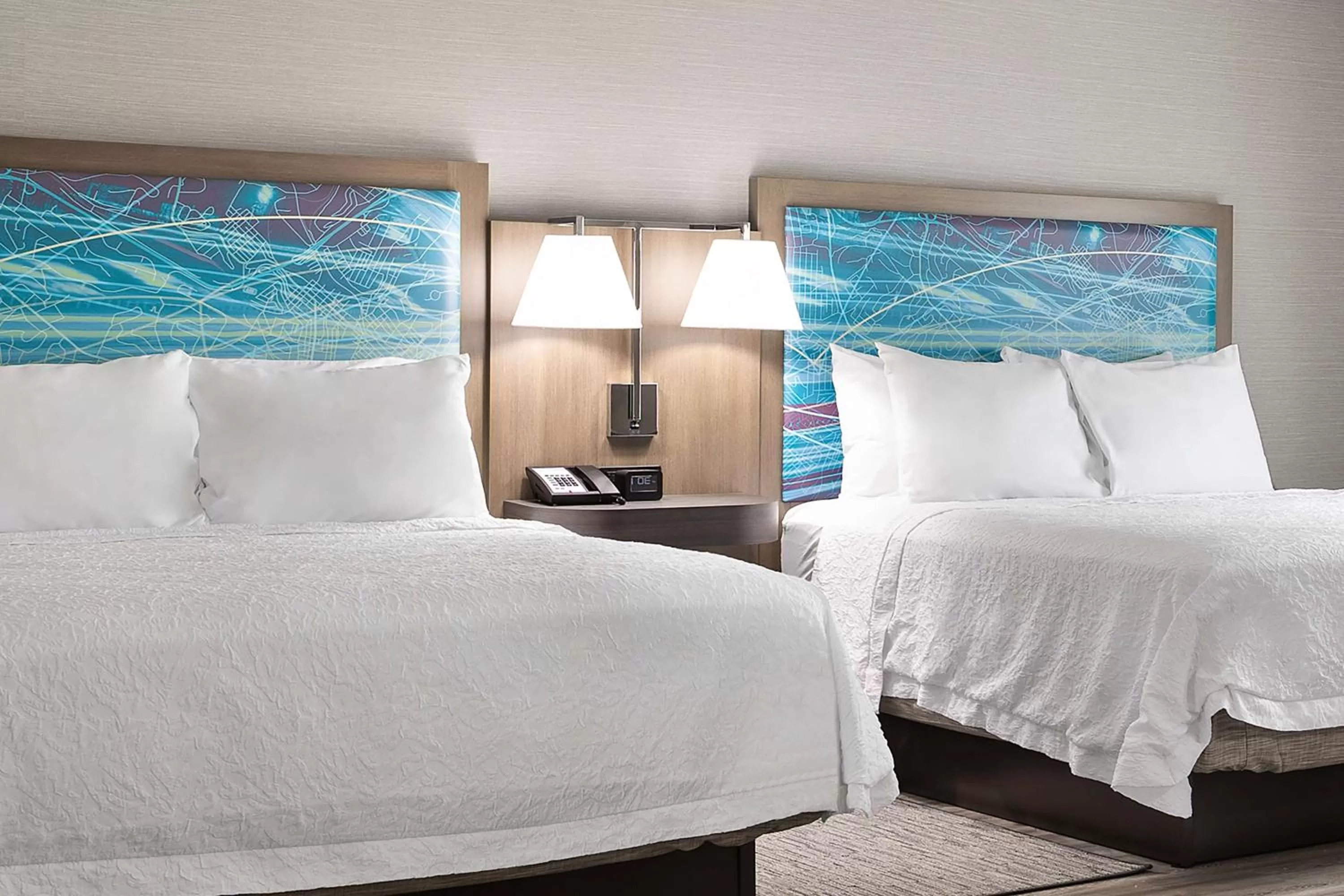 Queen Studio Suite with Two Queen Beds - Non-Smoking in Hampton Inn & Suites Cranberry Township/Mars