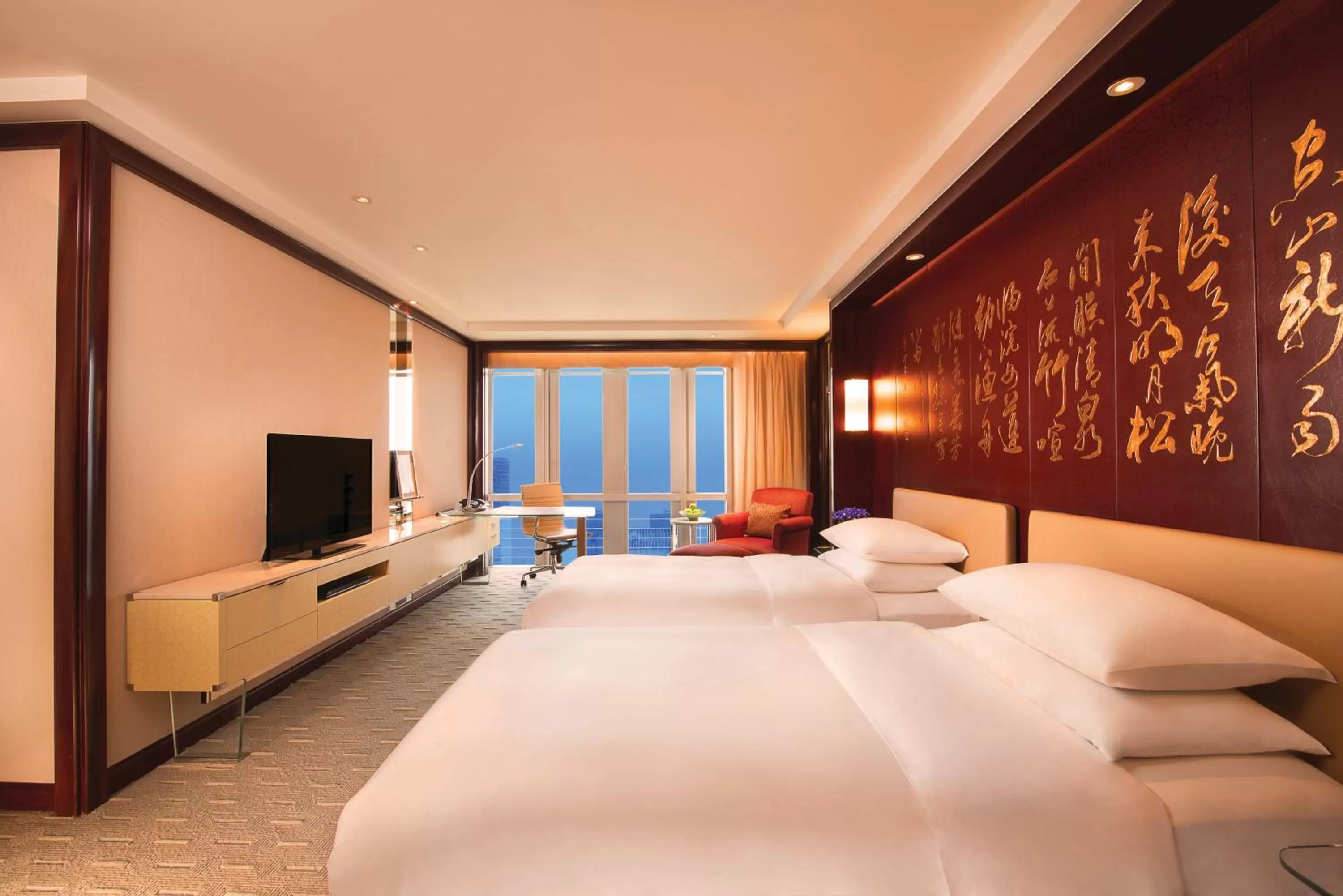 Twin Room - single occupancy - Club Access in Grand Hyatt Shanghai