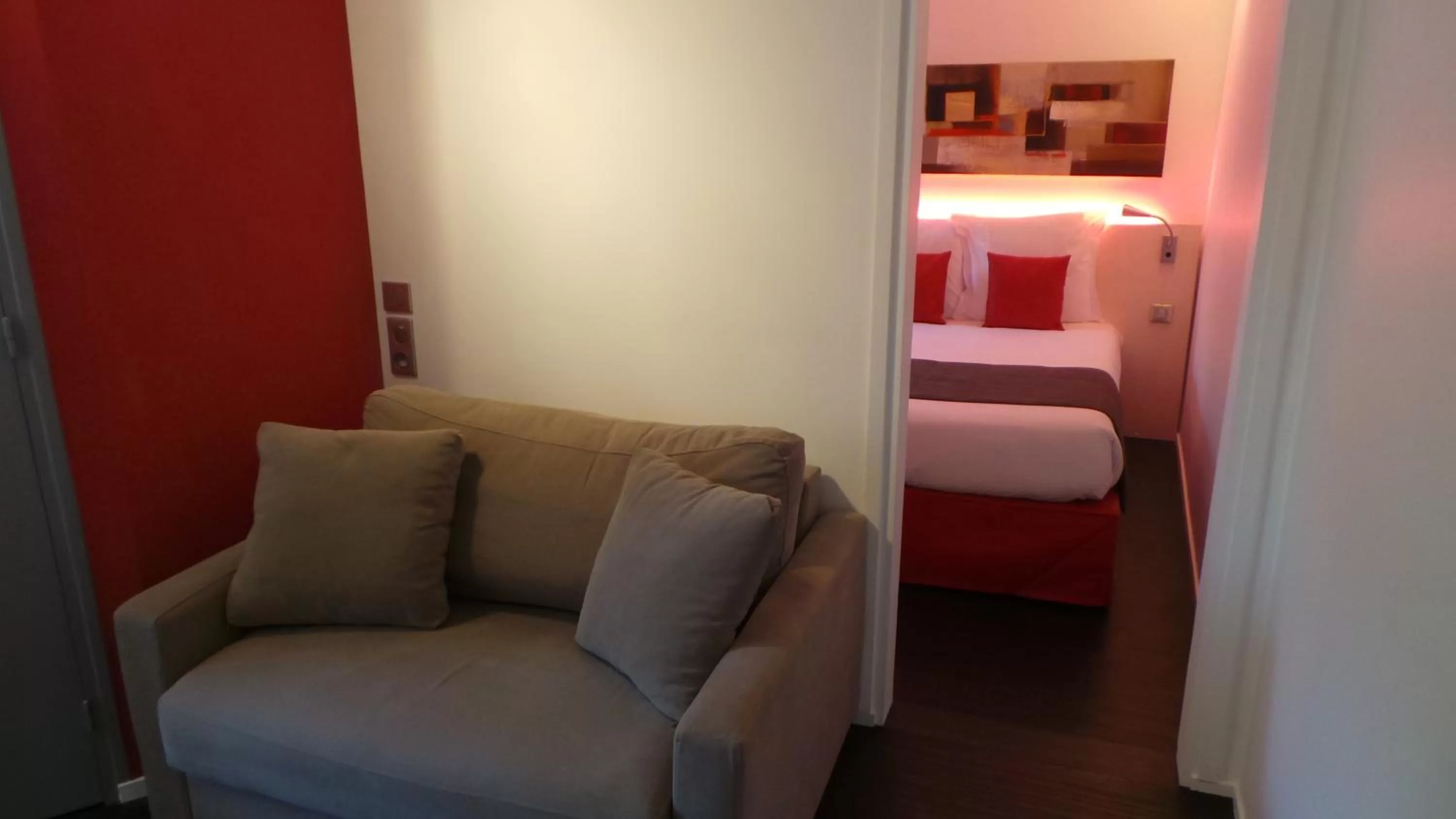 Double Room with One Junior Bed (Up To 10 Years)  in Kyriad Quimper Sud