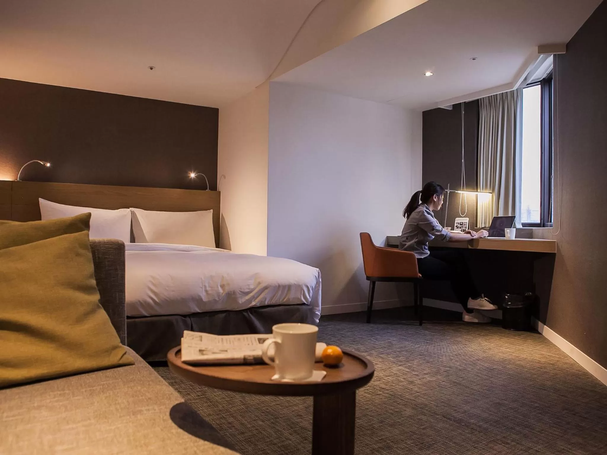 Deluxe Double Room in Royal Inn Taipei Linsen - Huashan 1914 Creative Park