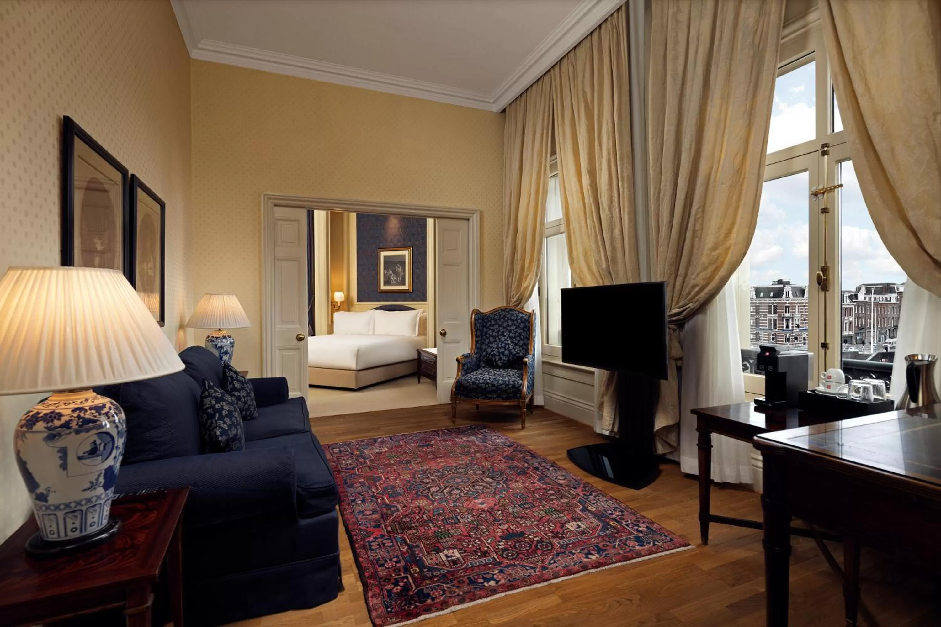 One-Bedroom Suite with River View in InterContinental Amstel Amsterdam by IHG